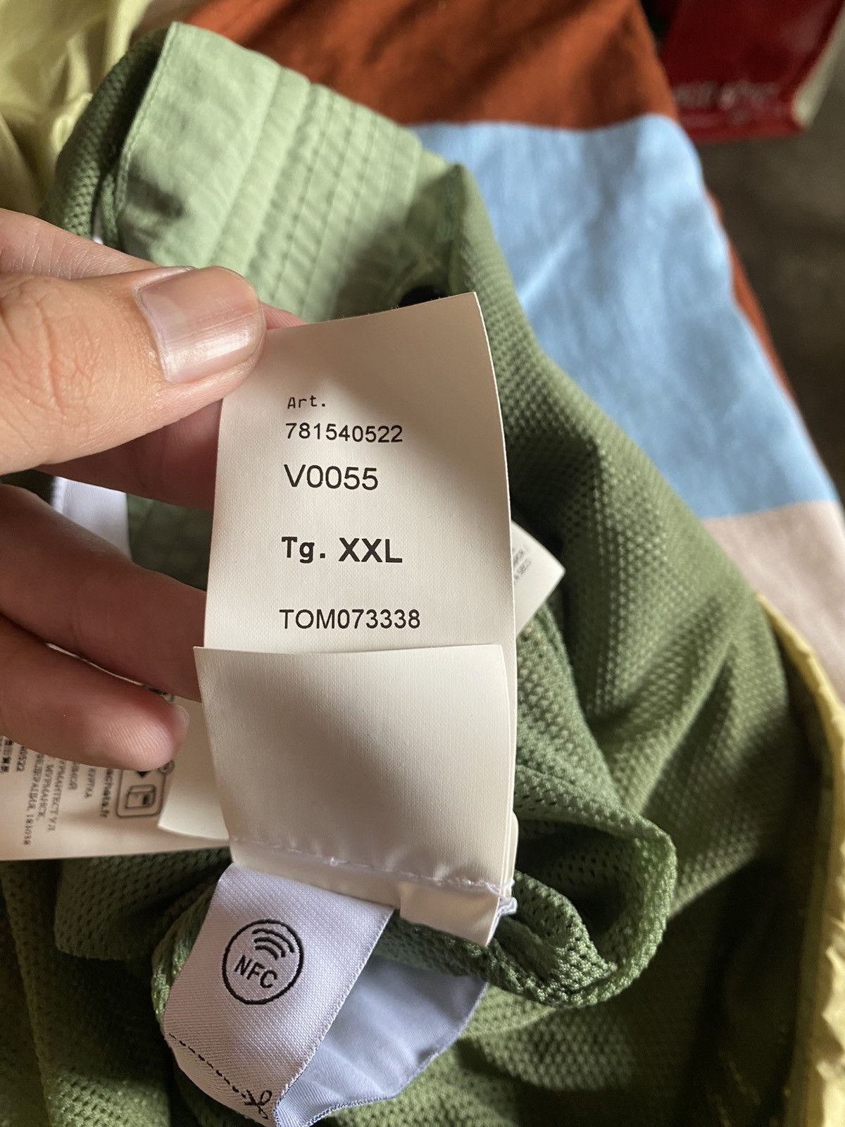 Stone Island STONE ISLAND GARMENT DYE CRINKLE REPS Size US XXL / EU 58 / 5 - 14 Thumbnail