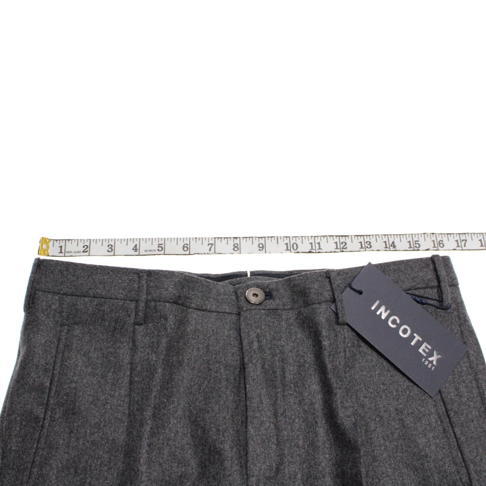 Incotex INCOTEX New with tags Dress Pants Size 32 US In Gray Size US 32 / EU 48 - 5 Thumbnail