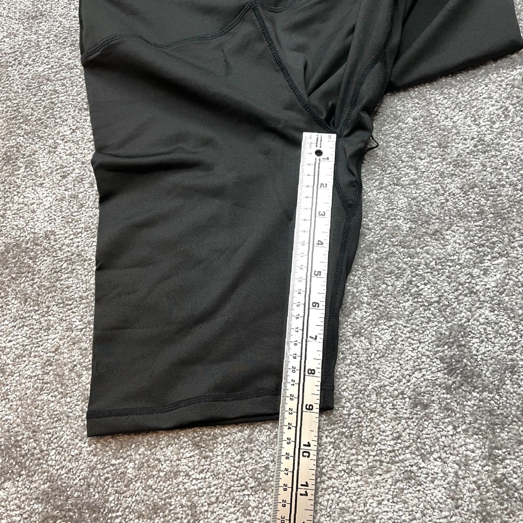 Vintage Unbranded Compression Shorts Womens M Black Stretch Active Gym Yoga New NWT Size 32" / US 10 / IT 46 - 3 Thumbnail