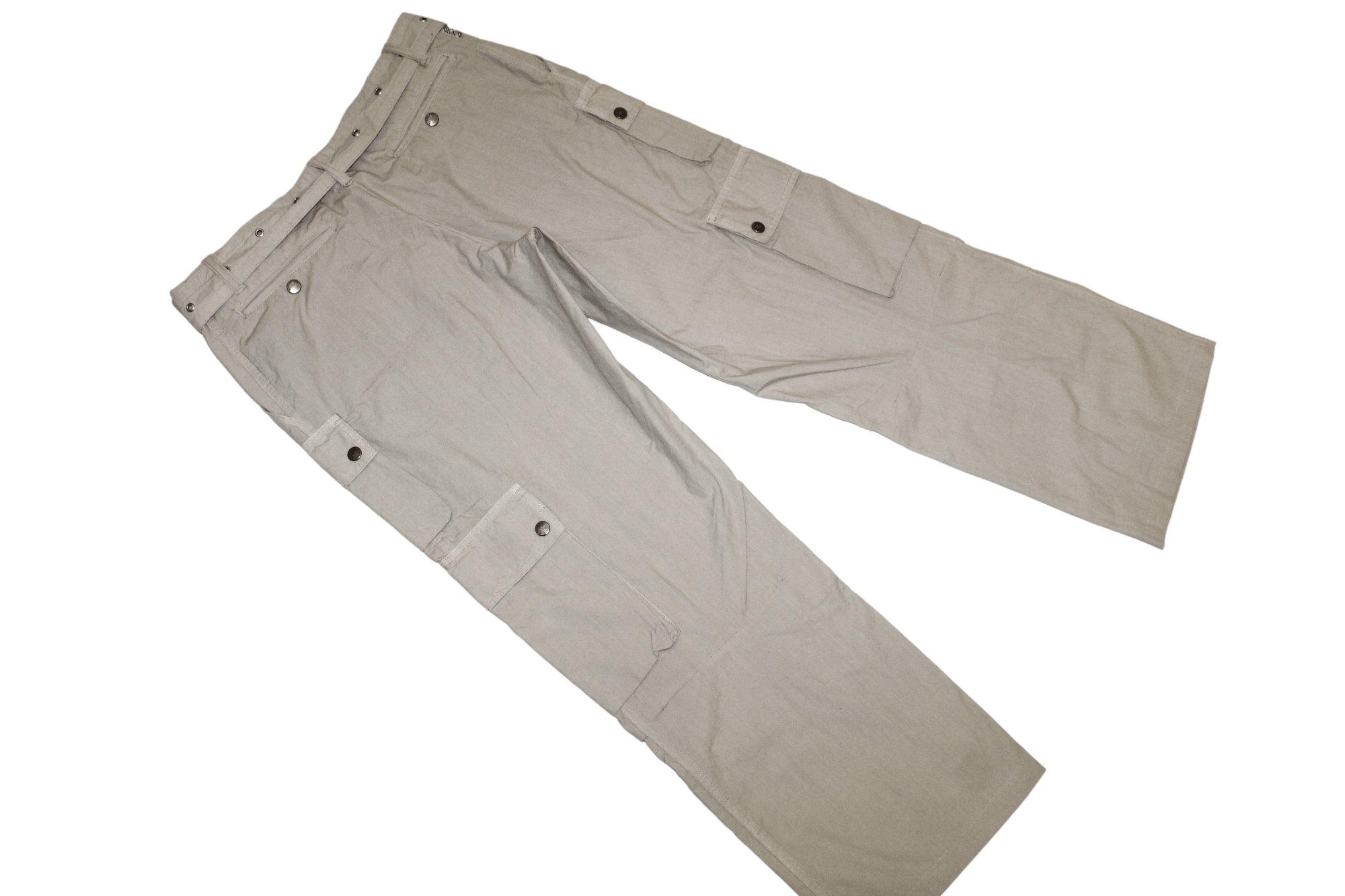 Burberry Burberry London Belted Multipockets Wide-leg Parachute Pants Size US 32 / EU 48 - 9 Thumbnail