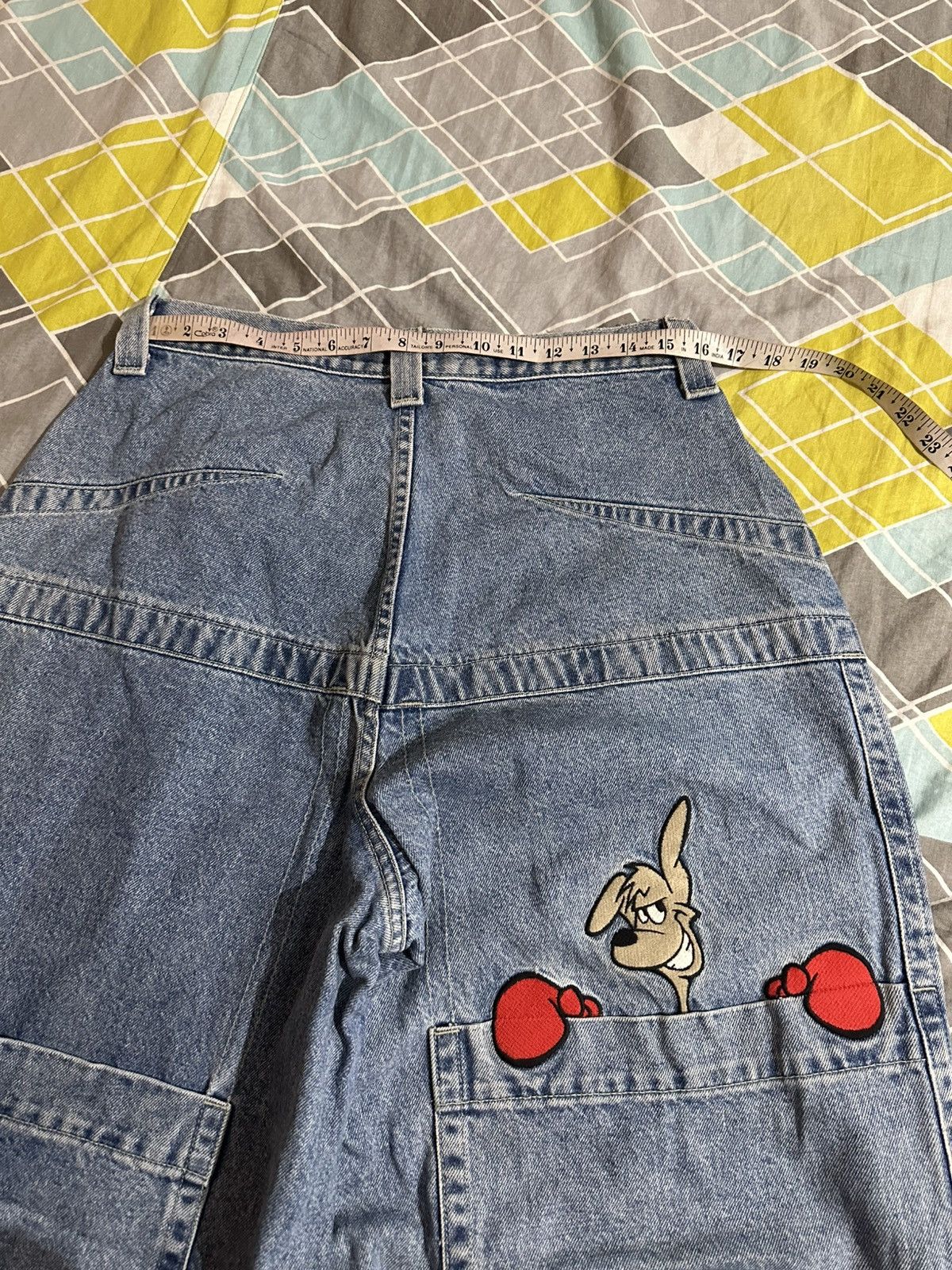 JNCO 90's Rare💥vintage Jnco kangaroo Wide leg baggy 32×30 Size US 32 / EU 48 - 18 Thumbnail
