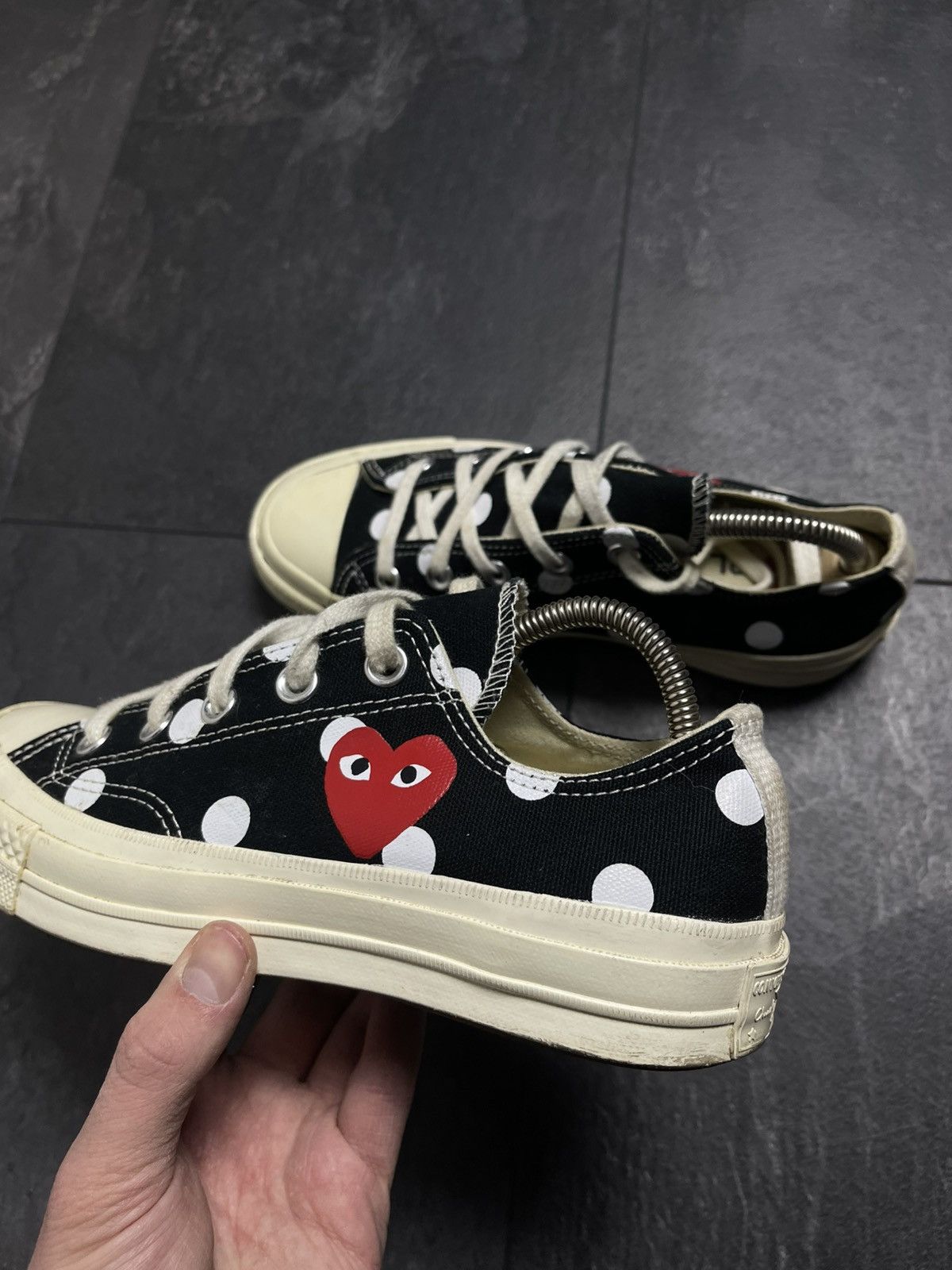 Comme des Garcons × Converse × Vintage Comme des Garçons x Chuck Taylor All Star 70 Low Polka Dot Size US 6 / IT 36 - 9 Thumbnail