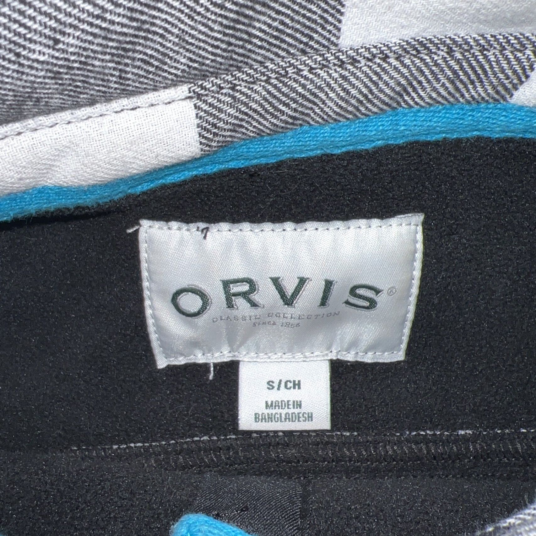 Orvis VINTAGE ORVIS White Plaid Snap Button Flannel Shirt Womens Size S Size S / US 4 / IT 40 - 3 Thumbnail