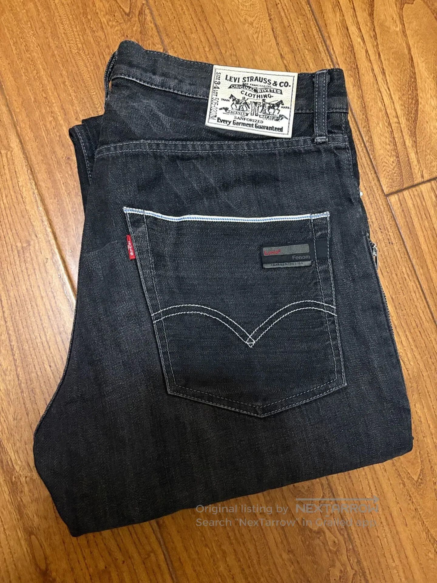 Levi's LEVIS FENOM 505 Heavy Washed Jeans. Size US 28 / EU 44 - 3 Thumbnail