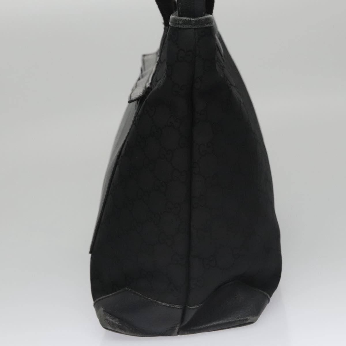 Gucci GUCCI GG Canvas Tote Bag Outlet Black Silver Size ONE SIZE - 5 Thumbnail