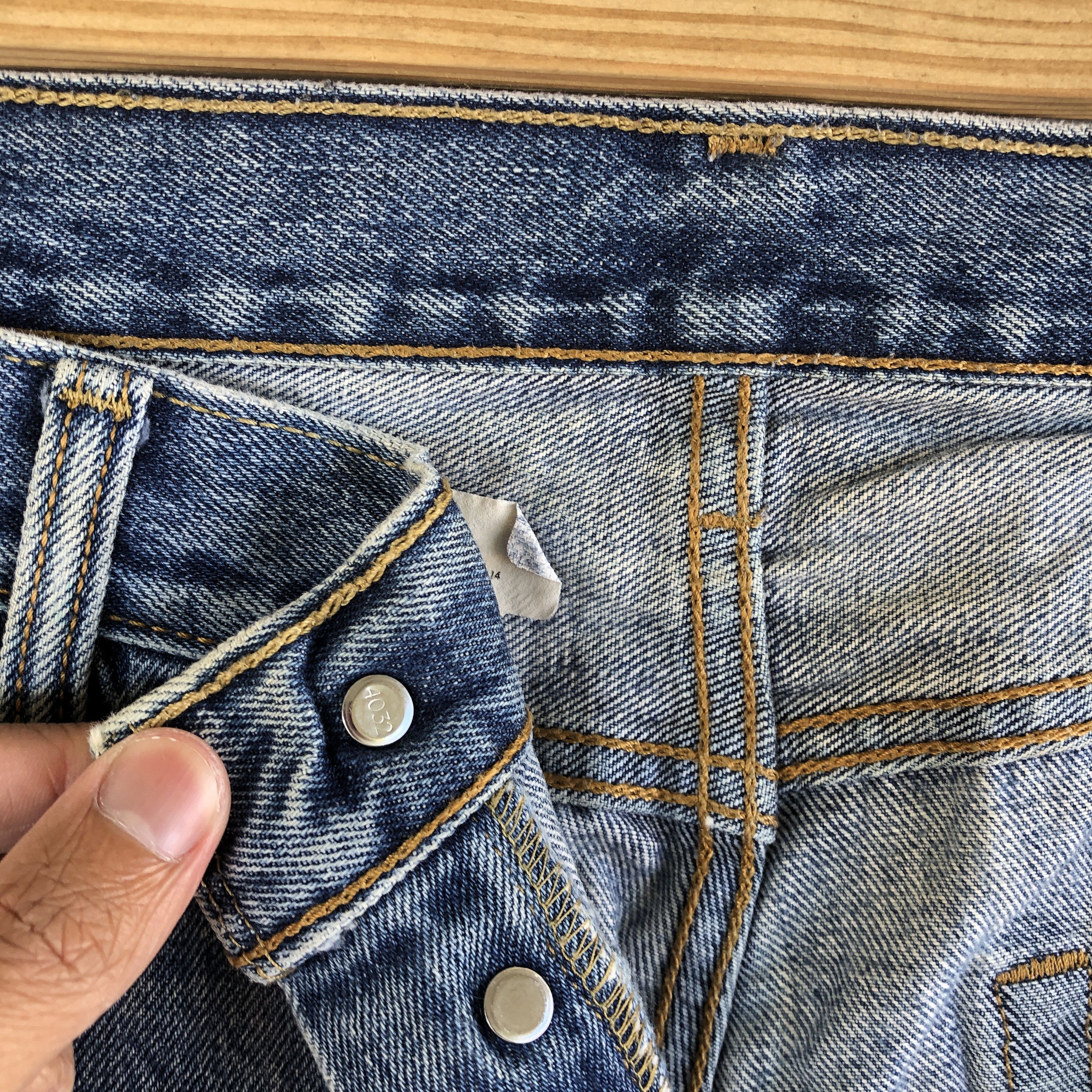 Levi's Vintage Levi's 501 Sun Faded Jeans Levis 501 Dirty Denim Size US 34 / EU 50 - 7 Thumbnail