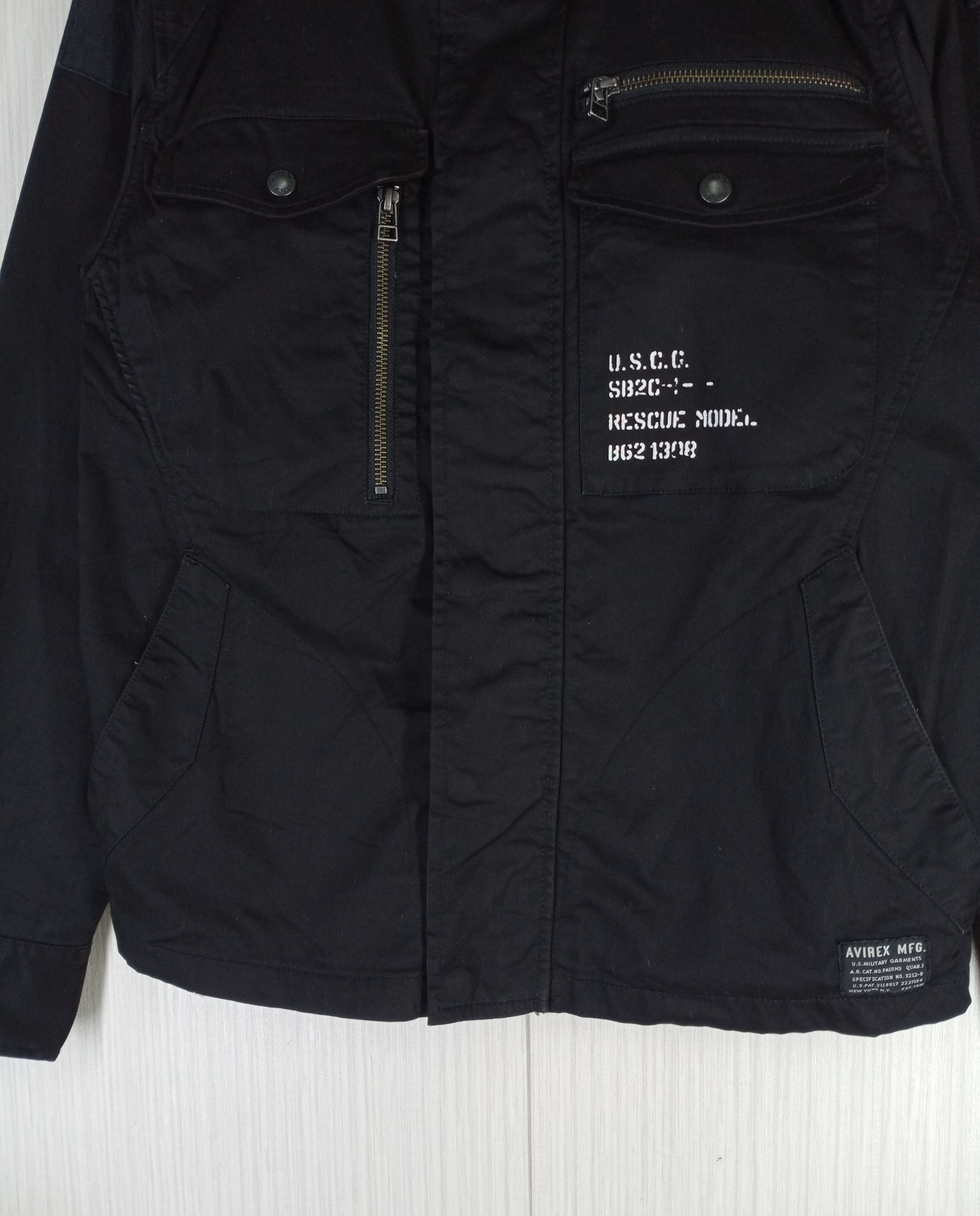 Avirex Rare Avirex Stretch Military Tactical Pocket Jacket Size US M / EU 48-50 / 2 - 4 Thumbnail