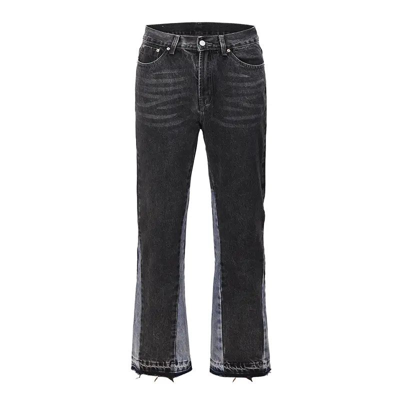 Japanese Brand × Jean Gray Stacked Denim Jeans Size US 34 / EU 50 - 3 Thumbnail