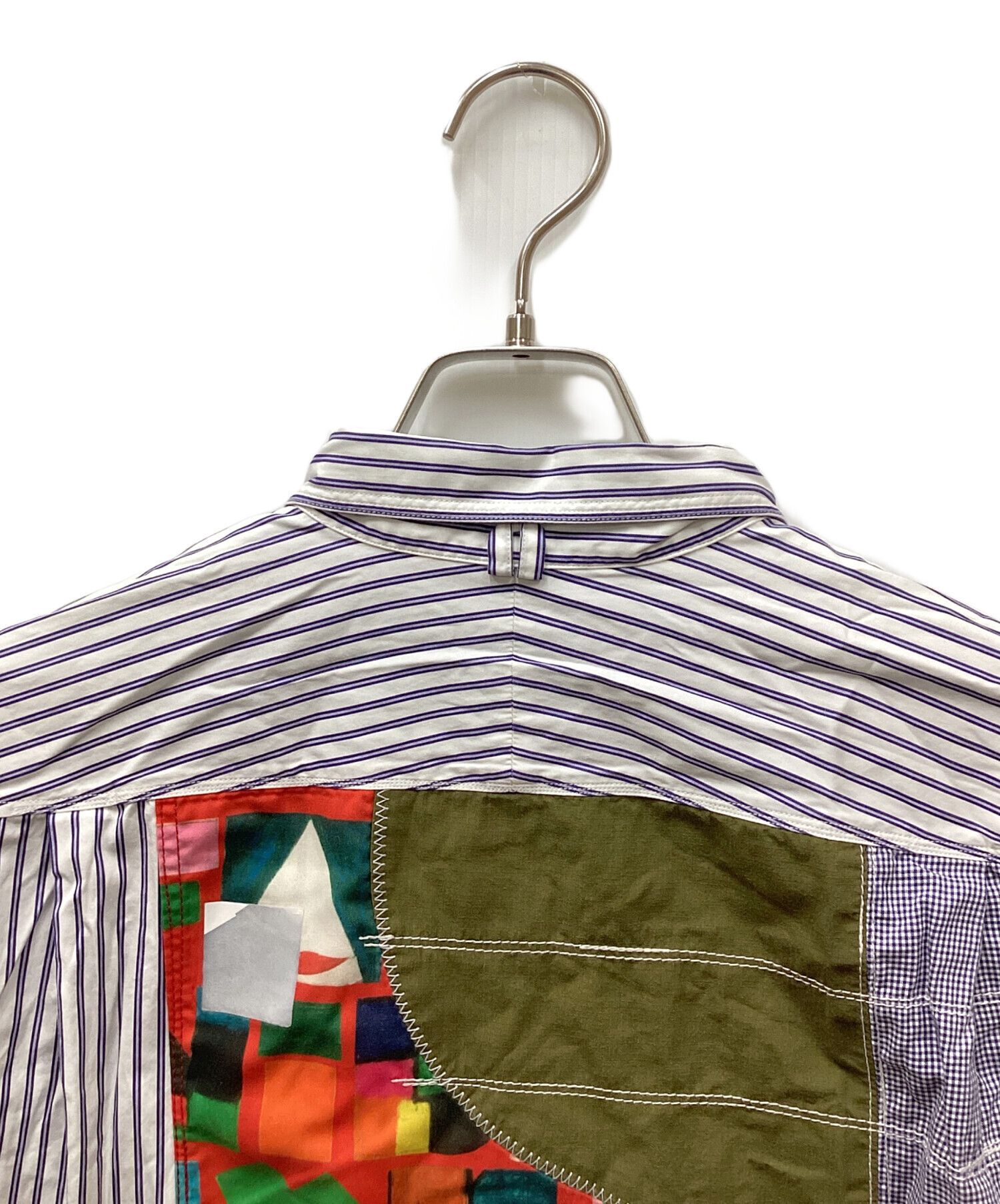 Comme des Garcons × Junya Watanabe COMME des GARCONS JUNYA WATANABE MAN Patchwork L/S Shirt M Size US M / EU 48-50 / 2 - 7 Thumbnail