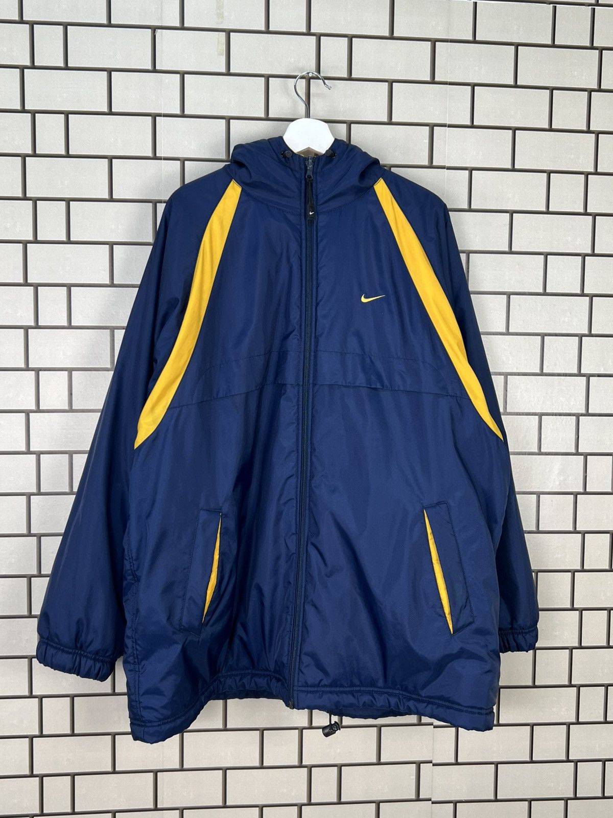 Nike Vintage Nike Hooded Reversible Jacket Size US L / EU 52-54 / 3 - 2 Thumbnail