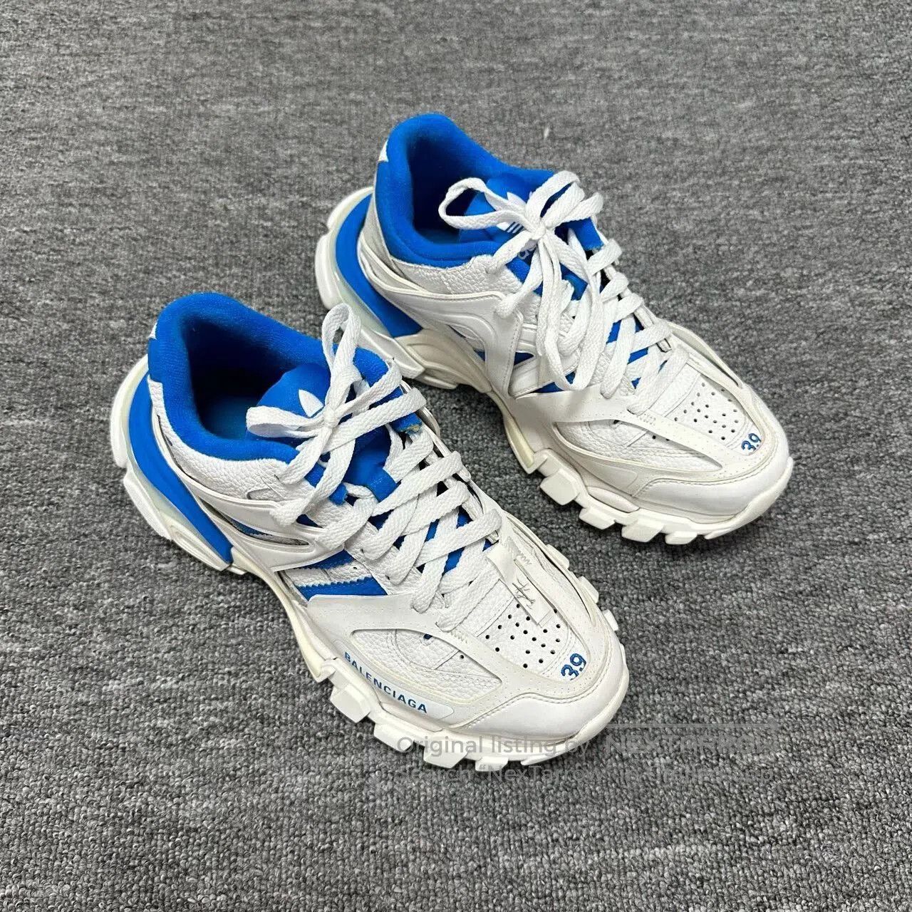 Balenciaga Balenciaga Track Sneakers Blue and White. Size US 7.5 / EU 40-41 - 1 Thumbnail