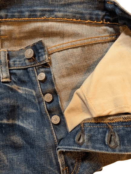 Levi's × Levi's Vintage Clothing LEVI'S VINTAGE CLOTHING DISTRESSED PROCESS JEANS Size US 32 / EU 48 - 16 Thumbnail