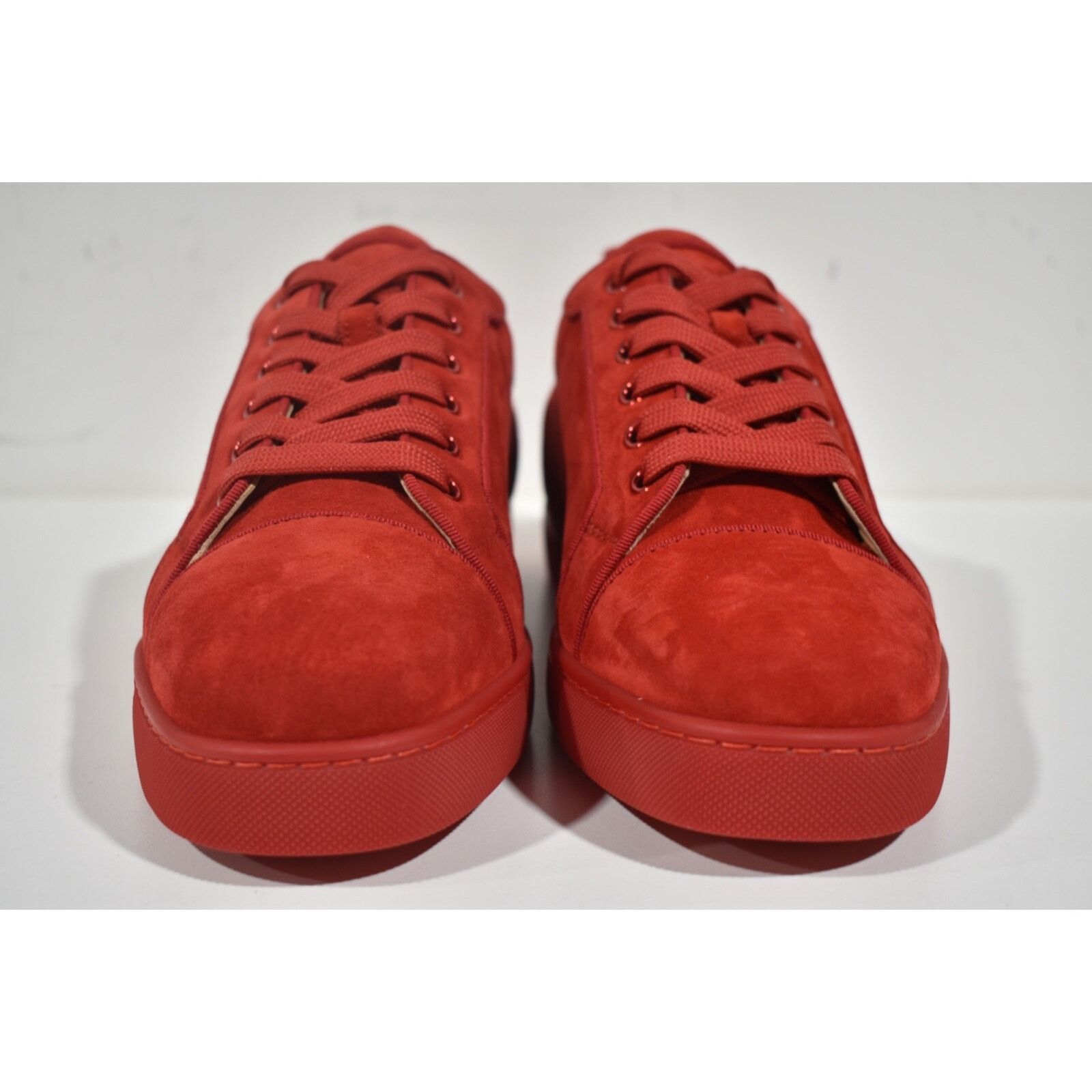 Christian Louboutin Christian Louboutin Mens Fun Louis Junior Flat Loubi Red Size US 9 / EU 42 - 7 Thumbnail