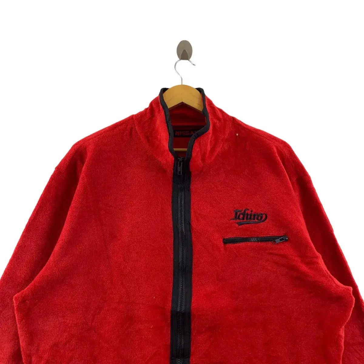 Vintage Vintage NISSAN ICHIRO SUZUKI NPB Baseball Fleece Jacket Size US XL / EU 56 / 4 - 2 Thumbnail