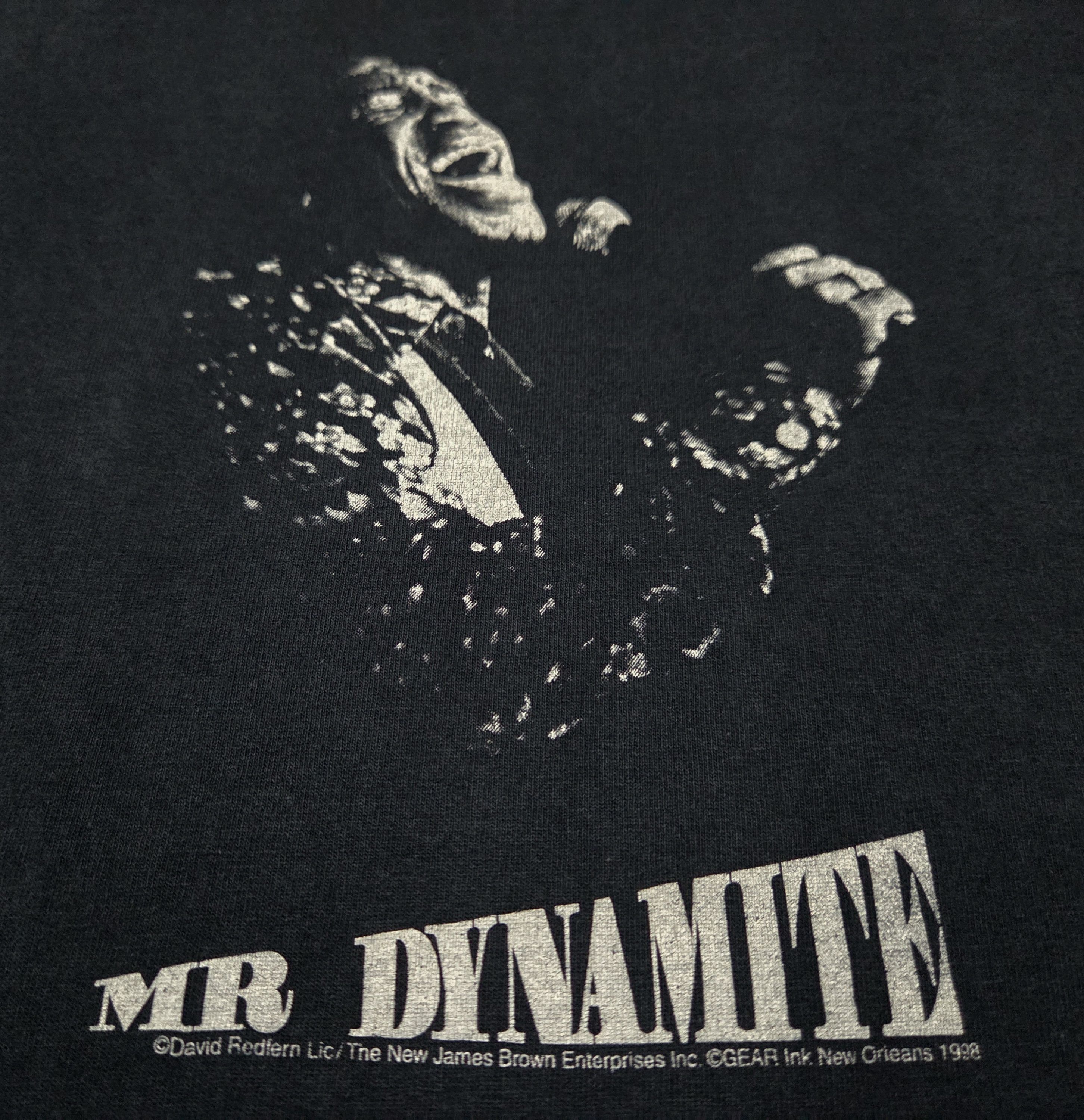 Band Tees Vintage 90s James Brown Jazz Potrait Photo Print T Shirt Size US M / EU 48-50 / 2 - 4 Thumbnail