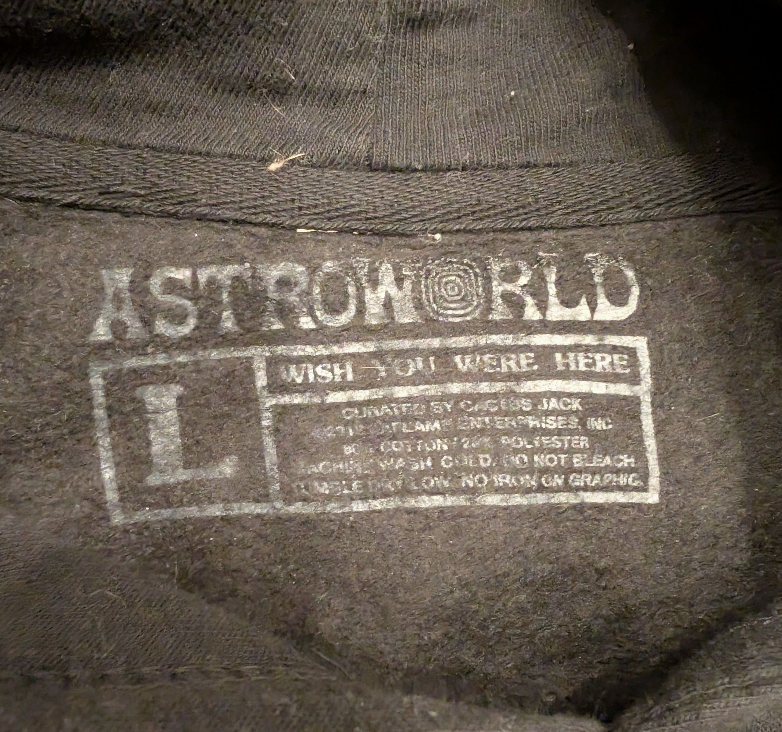 Travis Scott Travis Scott Cactus Jack Astroworld Staff Hoodie Size US L / EU 52-54 / 3 - 3 Thumbnail