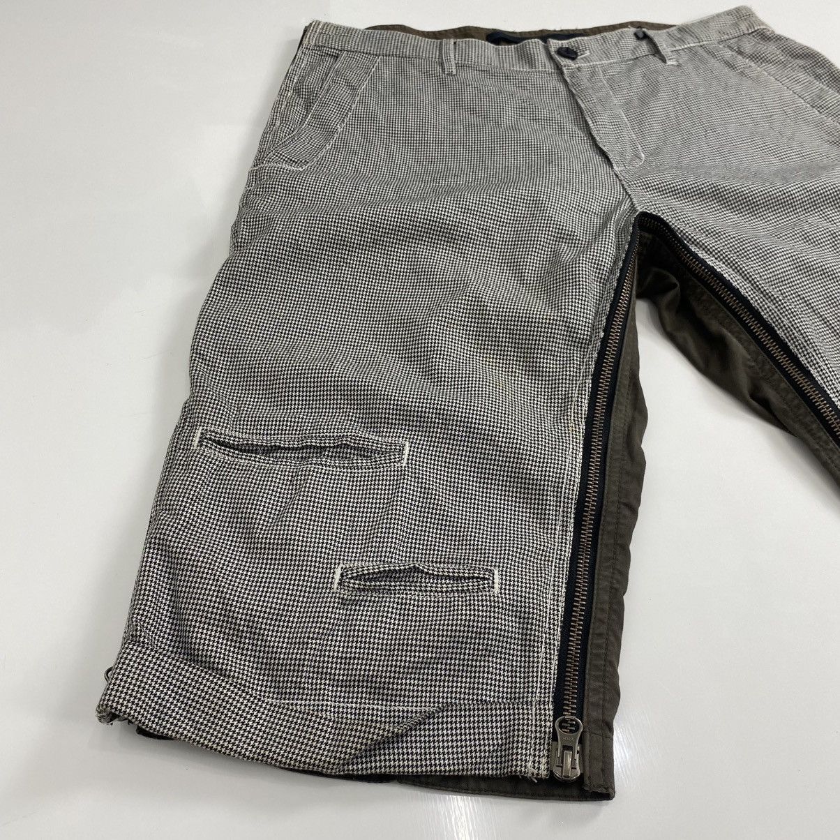 PPFM PPFM Split Zipper Short Jeans Size US 31 - 7 Thumbnail