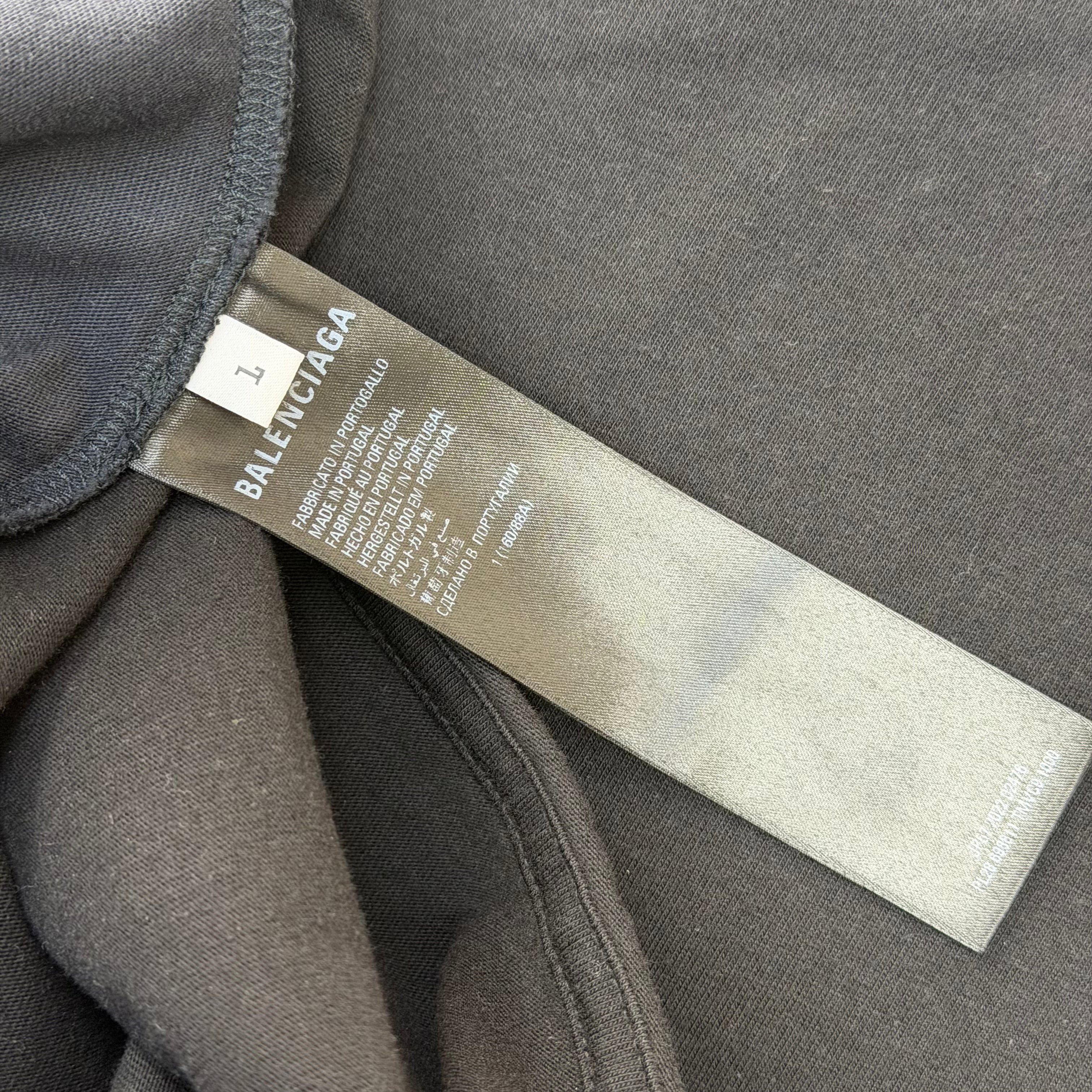 Balenciaga Balenciaga Upside Down Speed Hunters Tee L Size US L / EU 52-54 / 3 - 6 Thumbnail