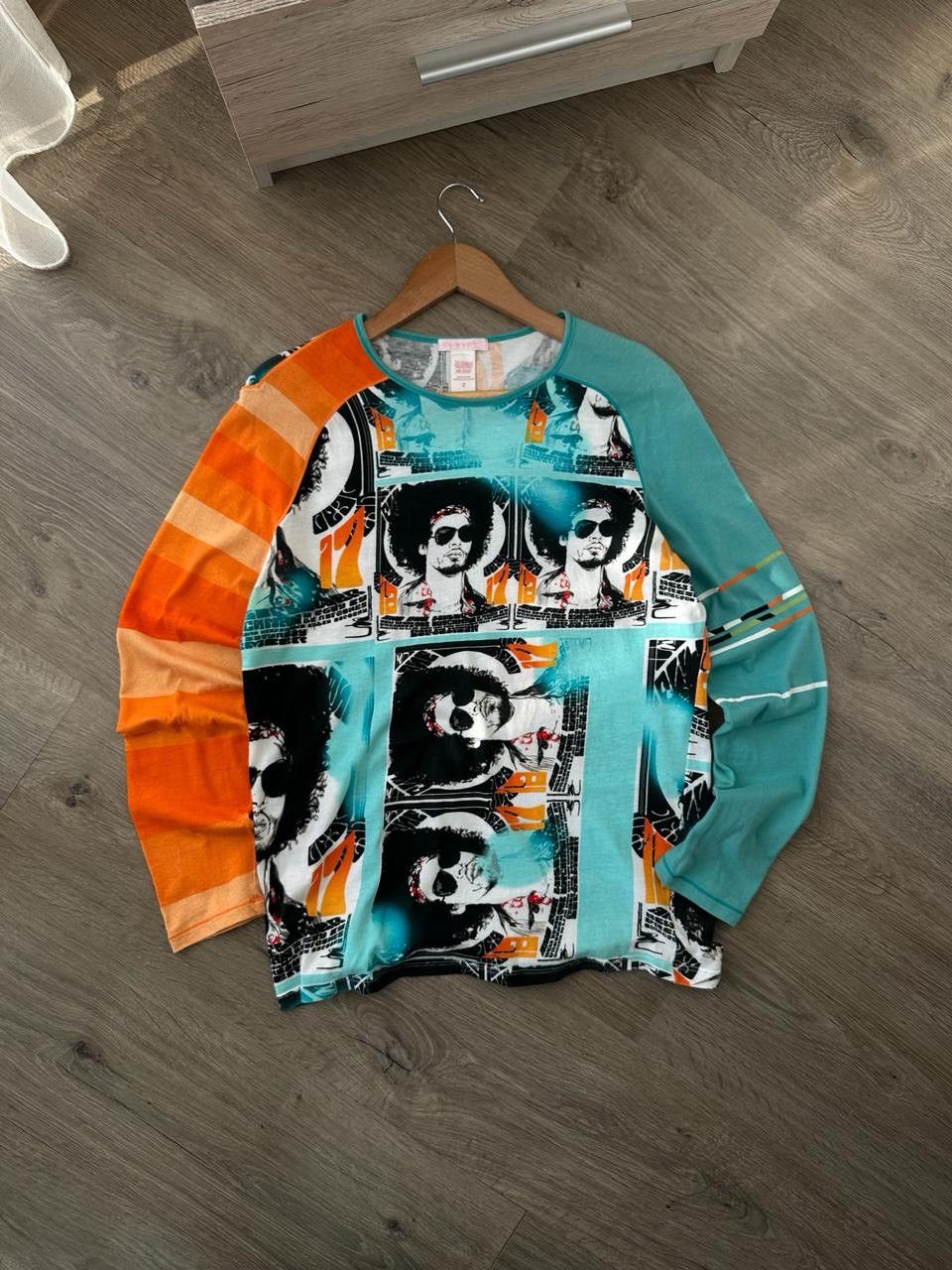 Japanese Brand × Vintage Vintage Custo Barcelona Printed Long Sleeve W’S Size M / US 6-8 / IT 42-44 - 6 Thumbnail