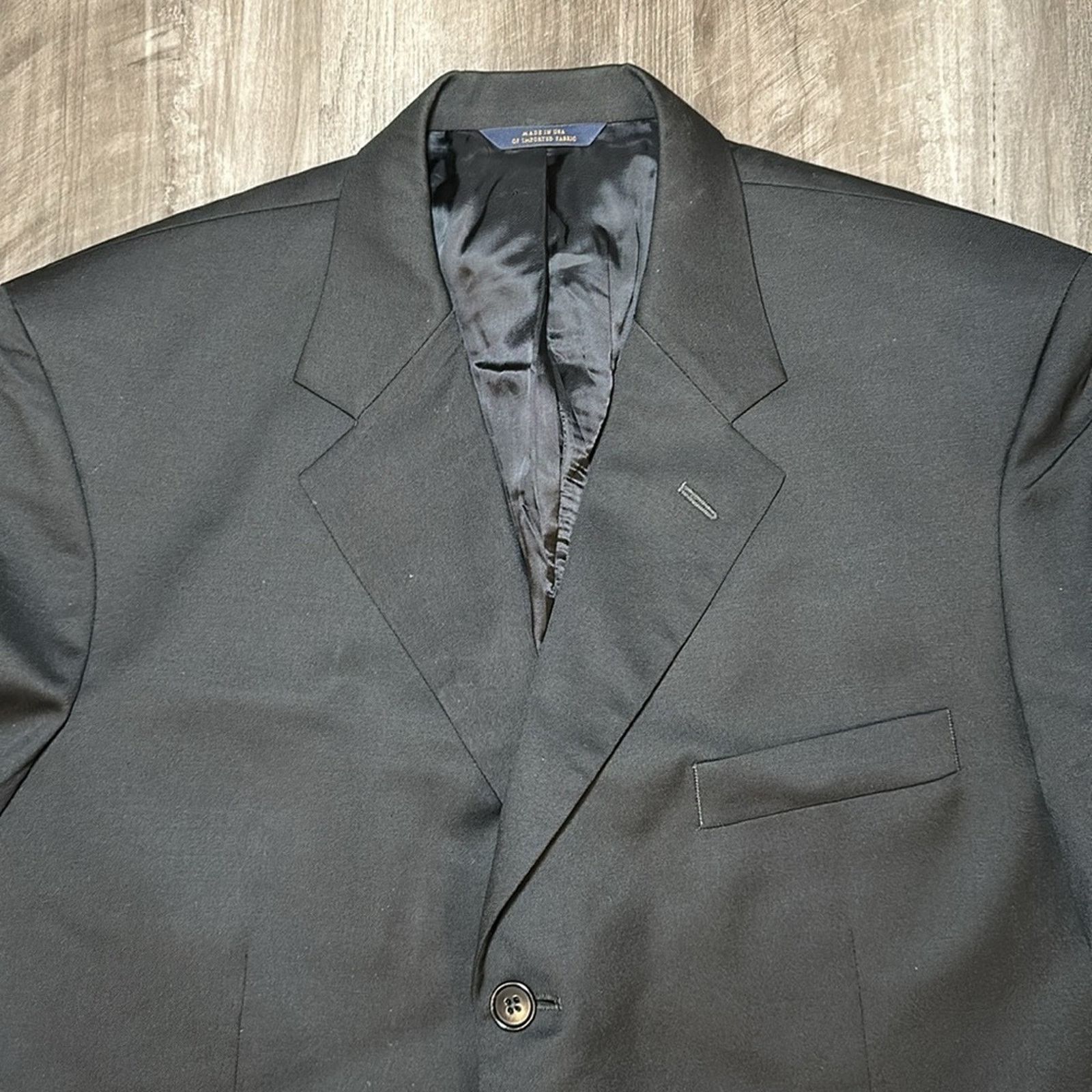 Brooks Brothers Brooks Brothers 1818 Madison Three Button Sport Coat - 45R Size 46R - 6 Thumbnail