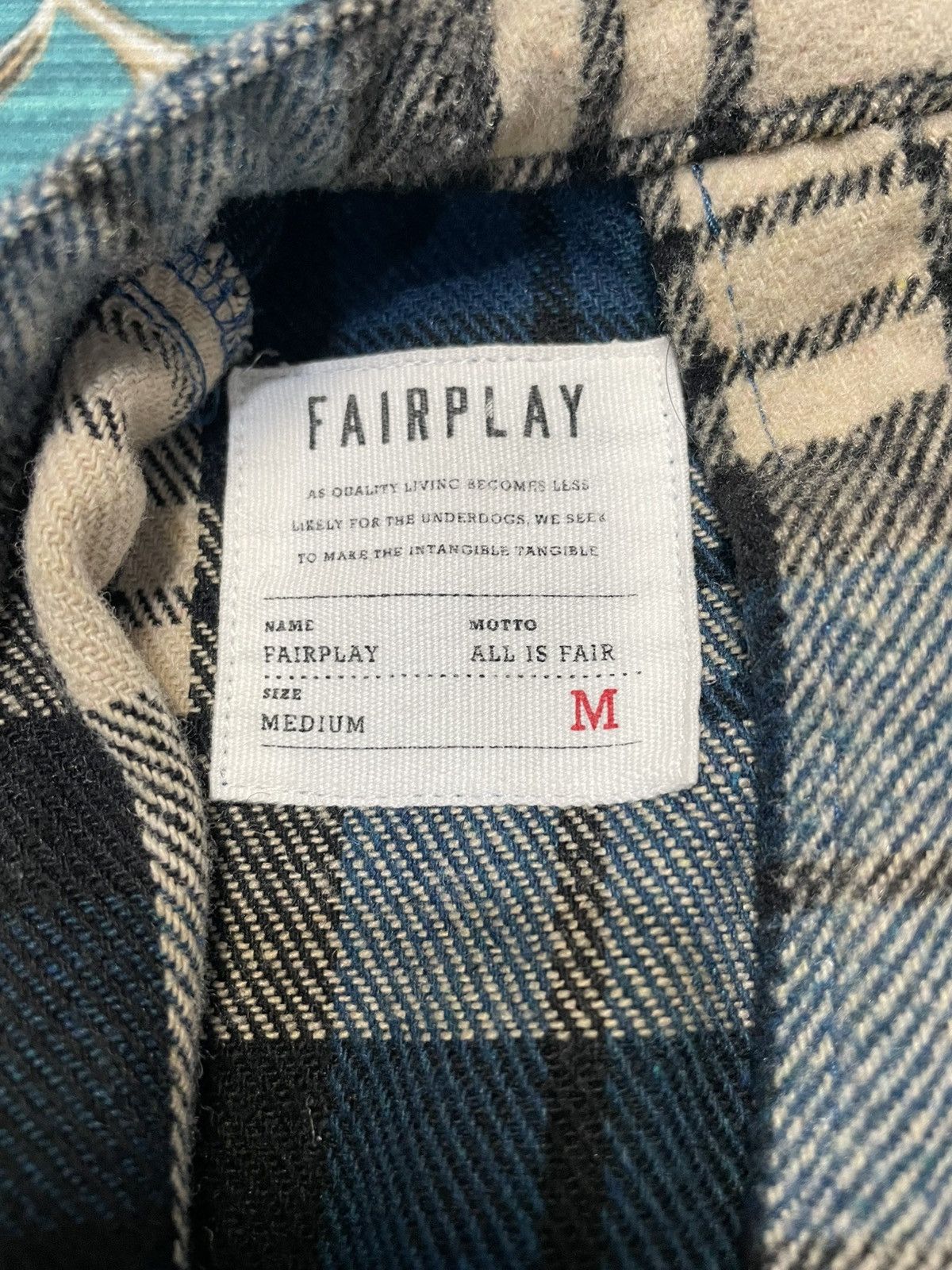 Fairplay Fairplay Two Tone Flannel Jacket Size US M / EU 48-50 / 2 - 6 Thumbnail