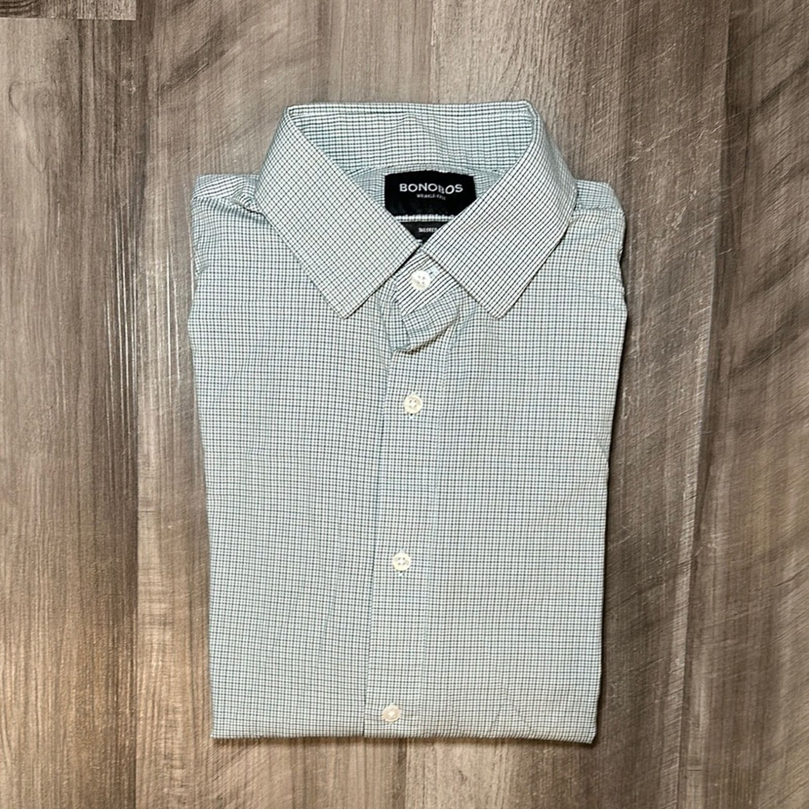 Bonobos Bonobos Checkered Wrinkle Free Tailored Fit - Large Long Size US L / EU 52-54 / 3 - 1 Thumbnail