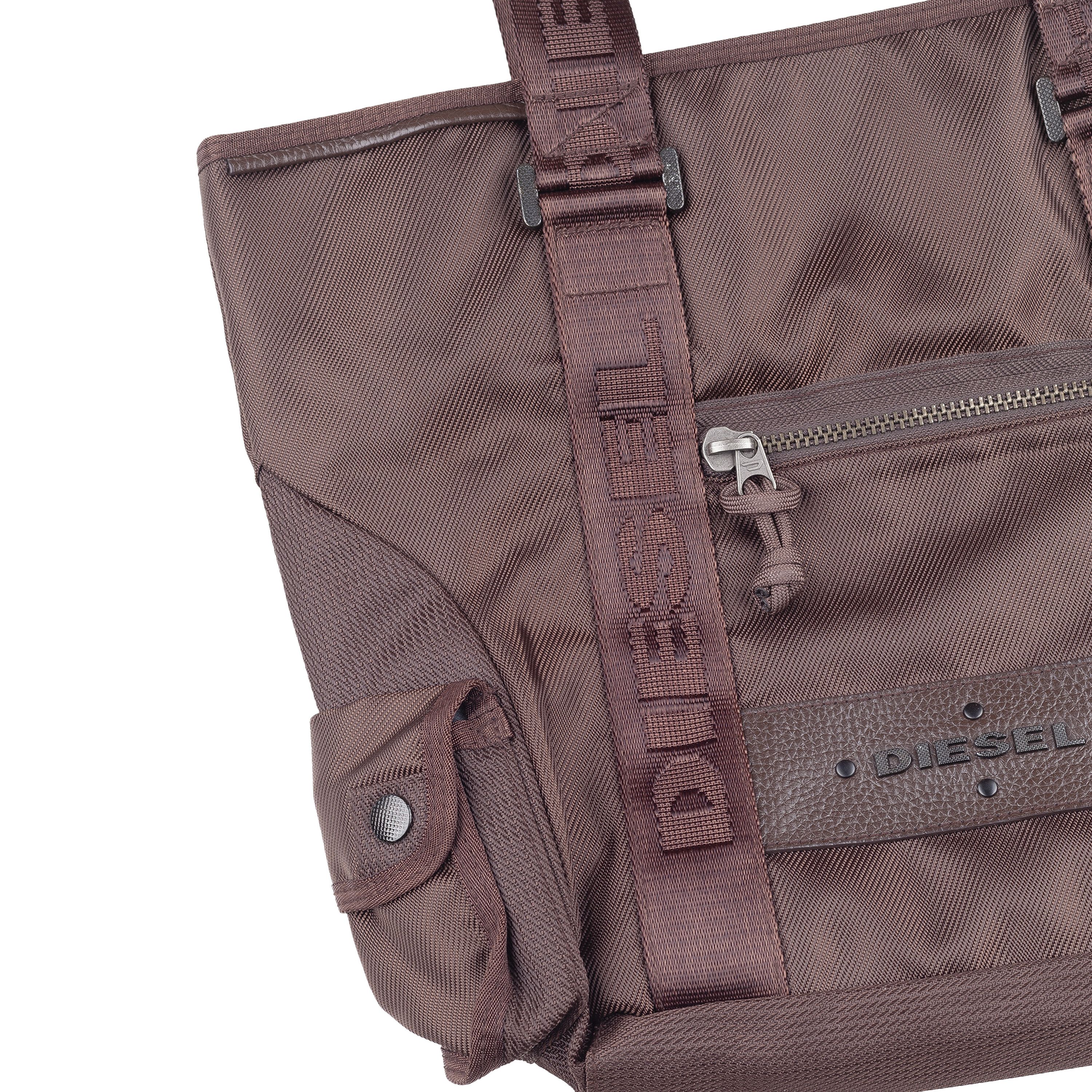 Diesel × Diesel Black Gold Diesel Brown Vintage Cargo Nylon Shoulder Bag Size ONE SIZE - 6 Thumbnail