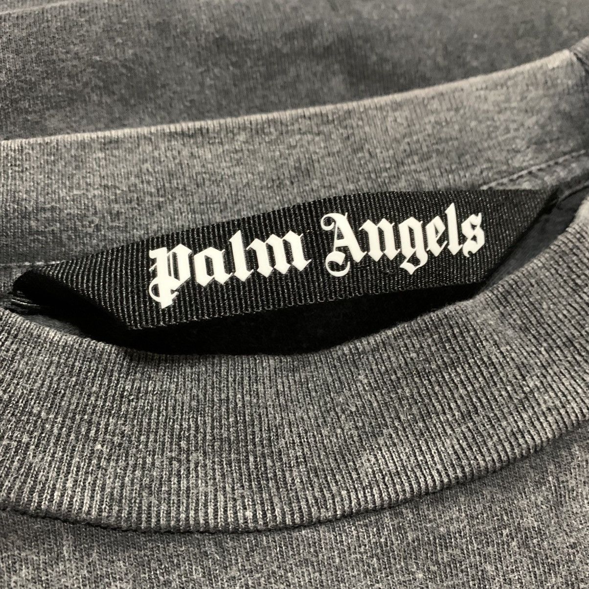 Palm Angels Palm Angels Small Factory Records Vintage Grey Tee Size US S / EU 44-46 / 1 - 5 Thumbnail