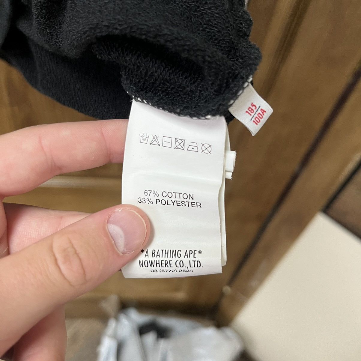 Aape Black Hoodie Aape by a Bathing Ape Face Hoodie Bape Size US XL / EU 56 / 4 - 11 Thumbnail
