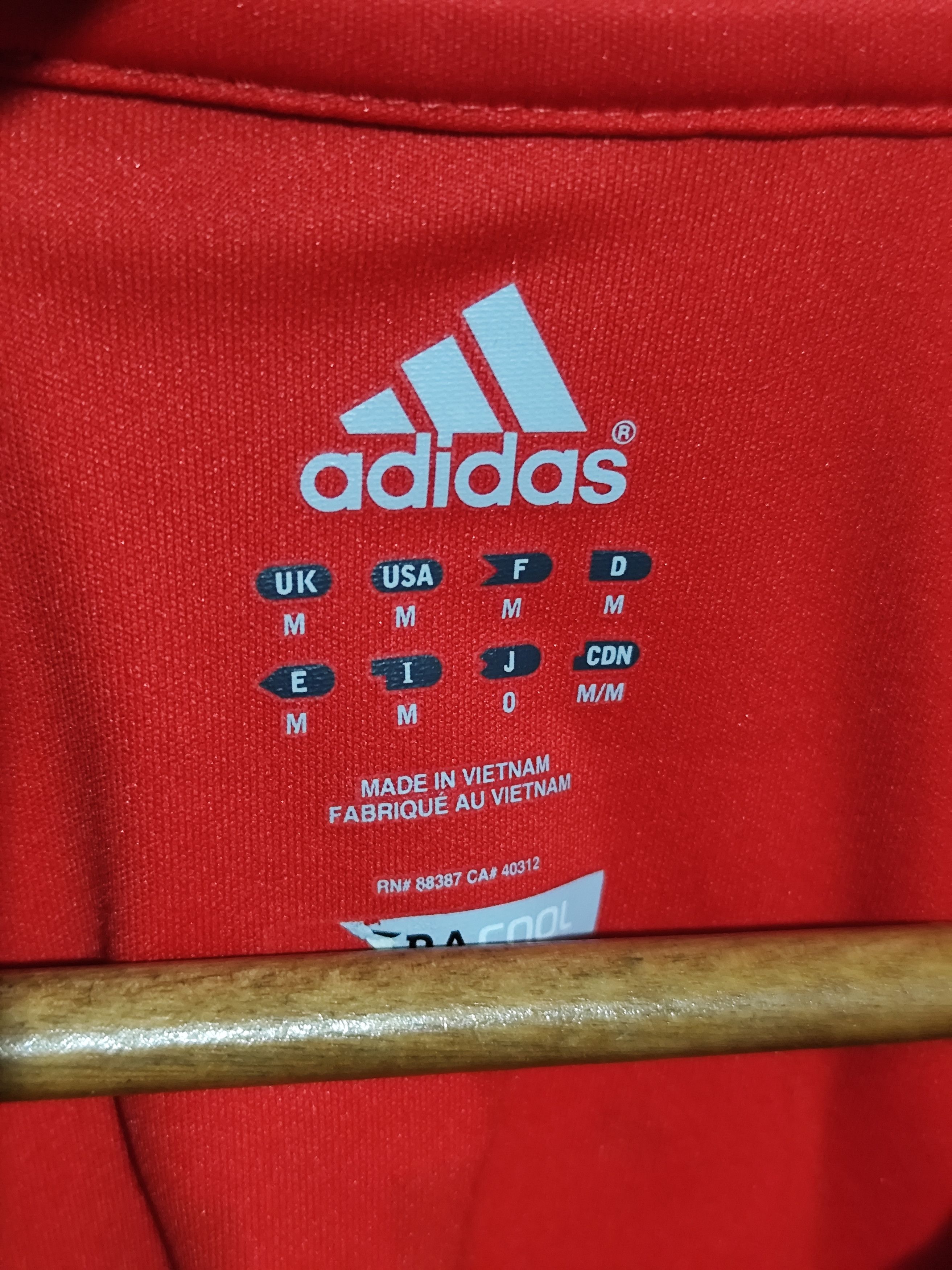 Adidas Adidas x SL Benfica 2012/13 #21 Matic Home Jersey Size US M / EU 48-50 / 2 - 4 Thumbnail