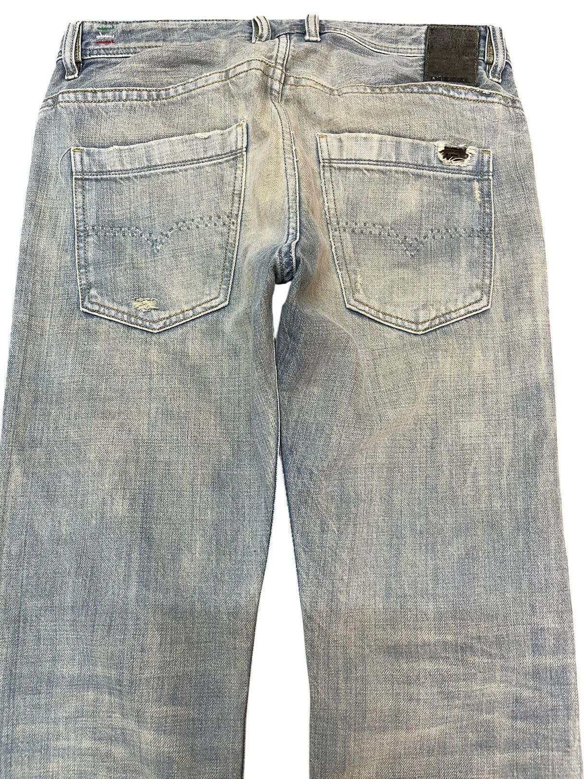 Diesel Vintage Diesel Bradon Mudwash Faded Distressed Denim Size US 32 / EU 48 - 8 Thumbnail