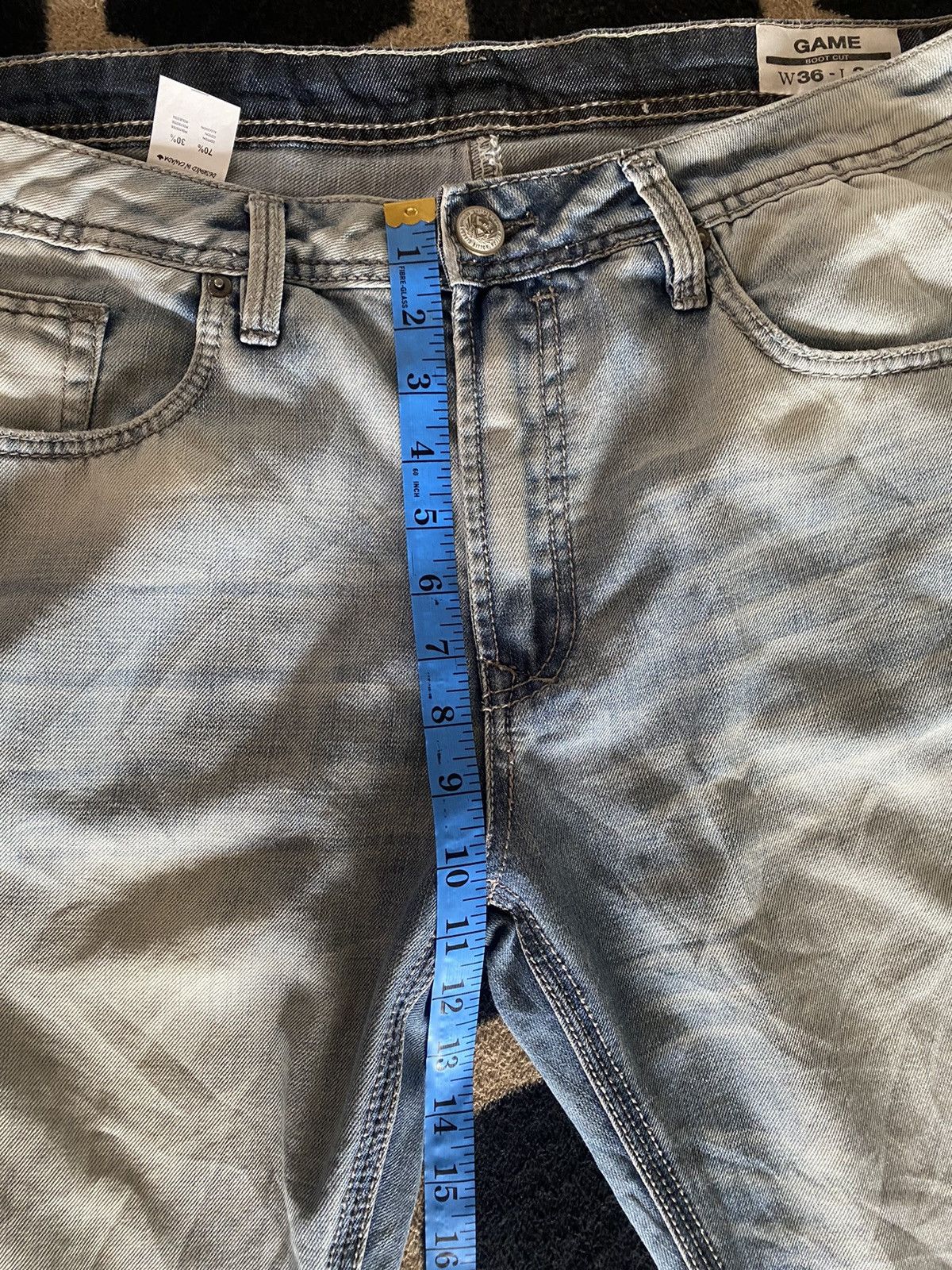Buffalo David Bitton × Buffalo London × Vintage Vintage Buffalo Designer In Canada Bootcut Denim Size US 38 / EU 54 - 12 Thumbnail