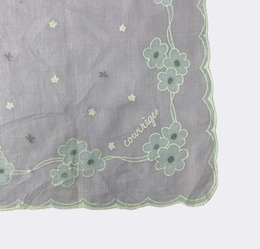 Courreges Vintage Courreges Handkerchief Neckerchief Bandana H075R Size ONE SIZE - 3 Thumbnail