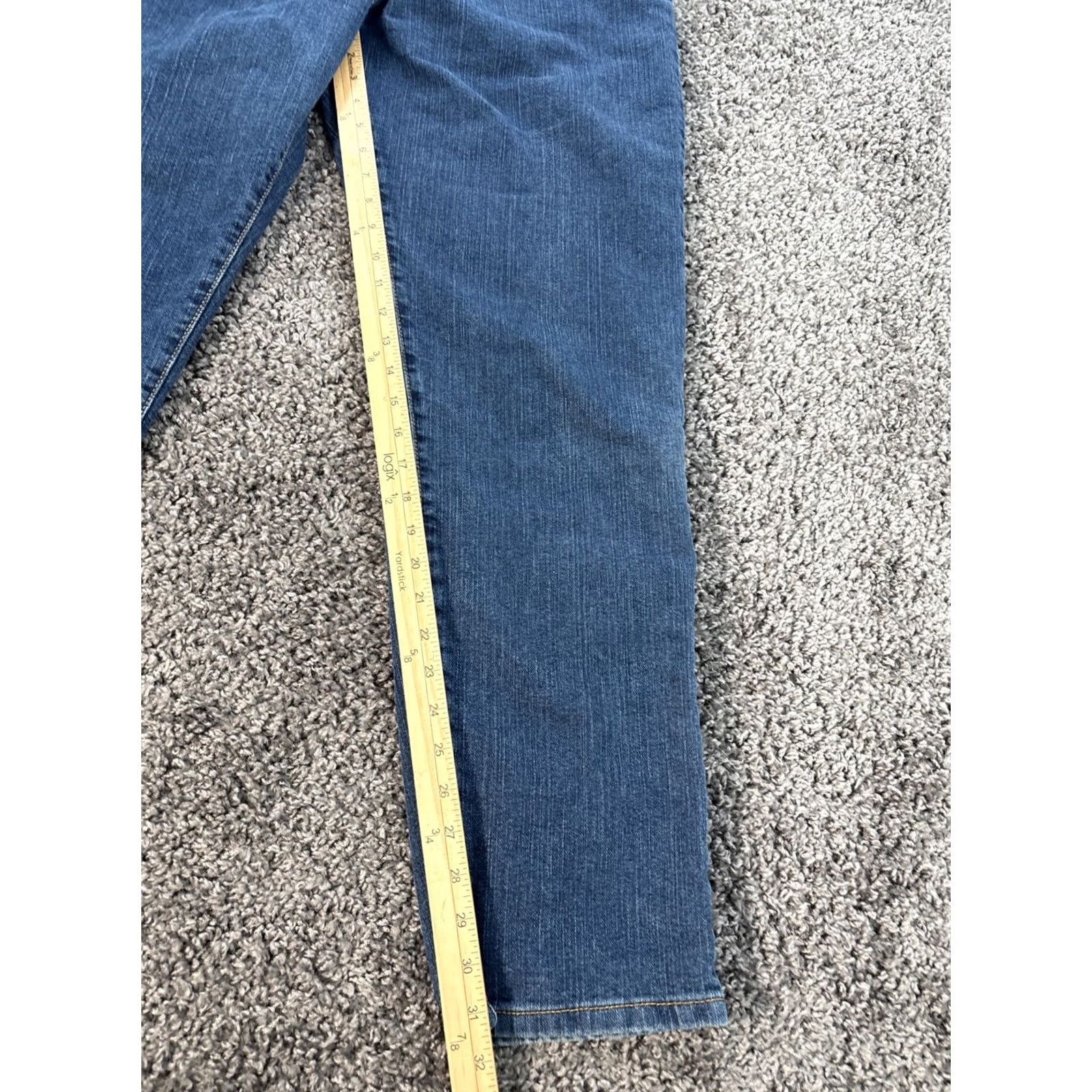 Levi's VINTAGE Levi's 550 Jeans Womens 34x32 Blue High Rise Relaxed Tapered Denim Size 38" / US 16 / IT 52 - 2 Thumbnail