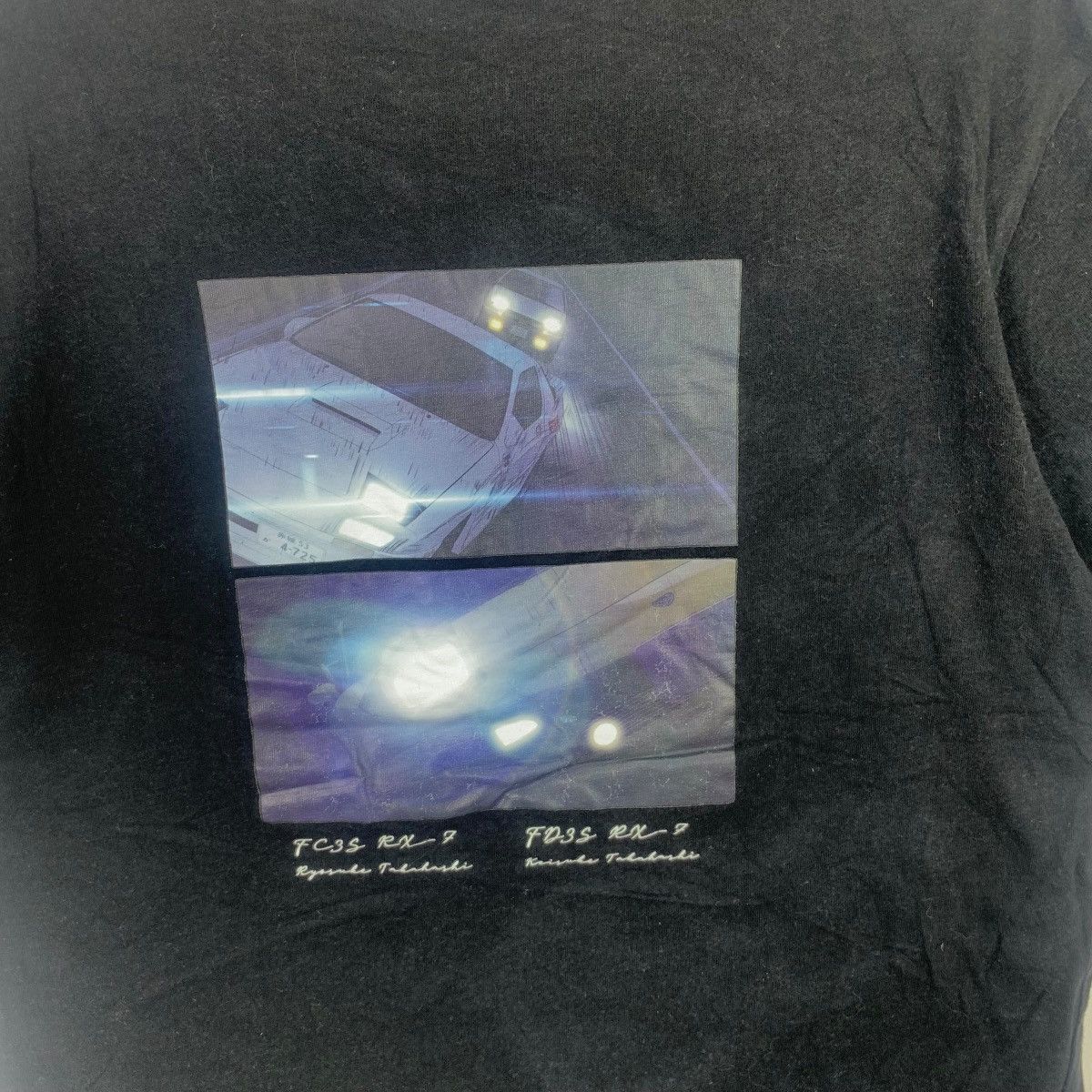Vintage ANIME INITIAL D Toyota AE86 Manga Exhibition Tee Shirt Top Size US M / EU 48-50 / 2 - 5 Thumbnail