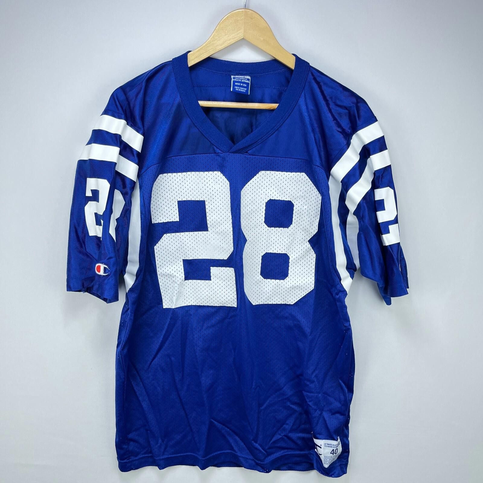 Champion Vintage Indianapolis Colts Faulk Jersey Size 40 Medium Size ONE SIZE - 1 Thumbnail