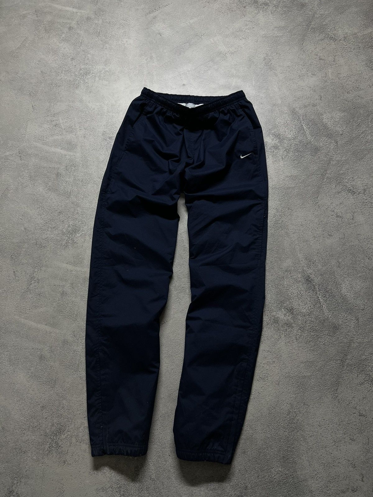 Nike × Vintage Vintage Y2K Nike Nylon Mini Swoosh Drill Pants 00’s Size US 34 / EU 50 - 3 Thumbnail