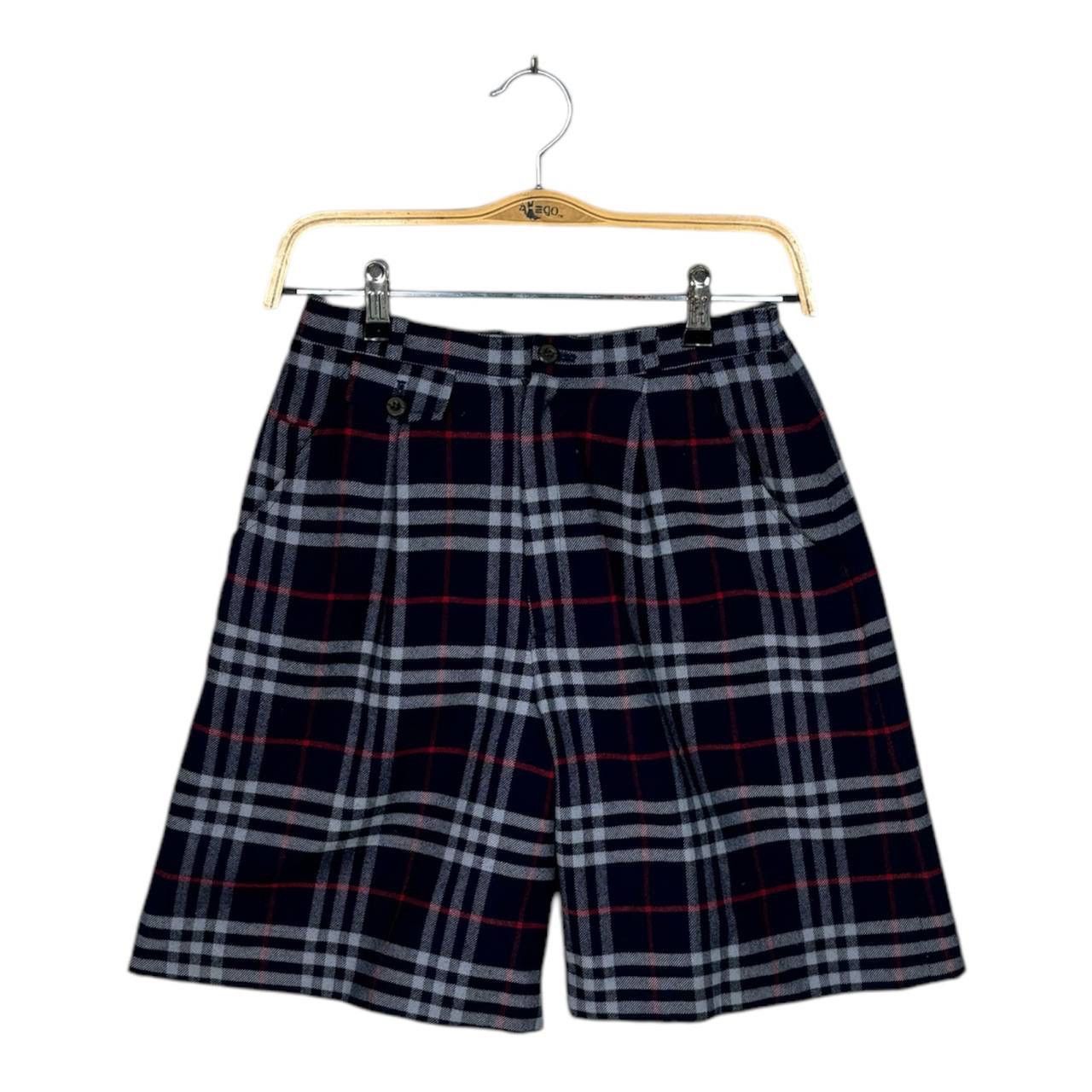 Burberry Burberry Nova Check Wool Shorts Pants Size US 30 / EU 46 - 1 Thumbnail