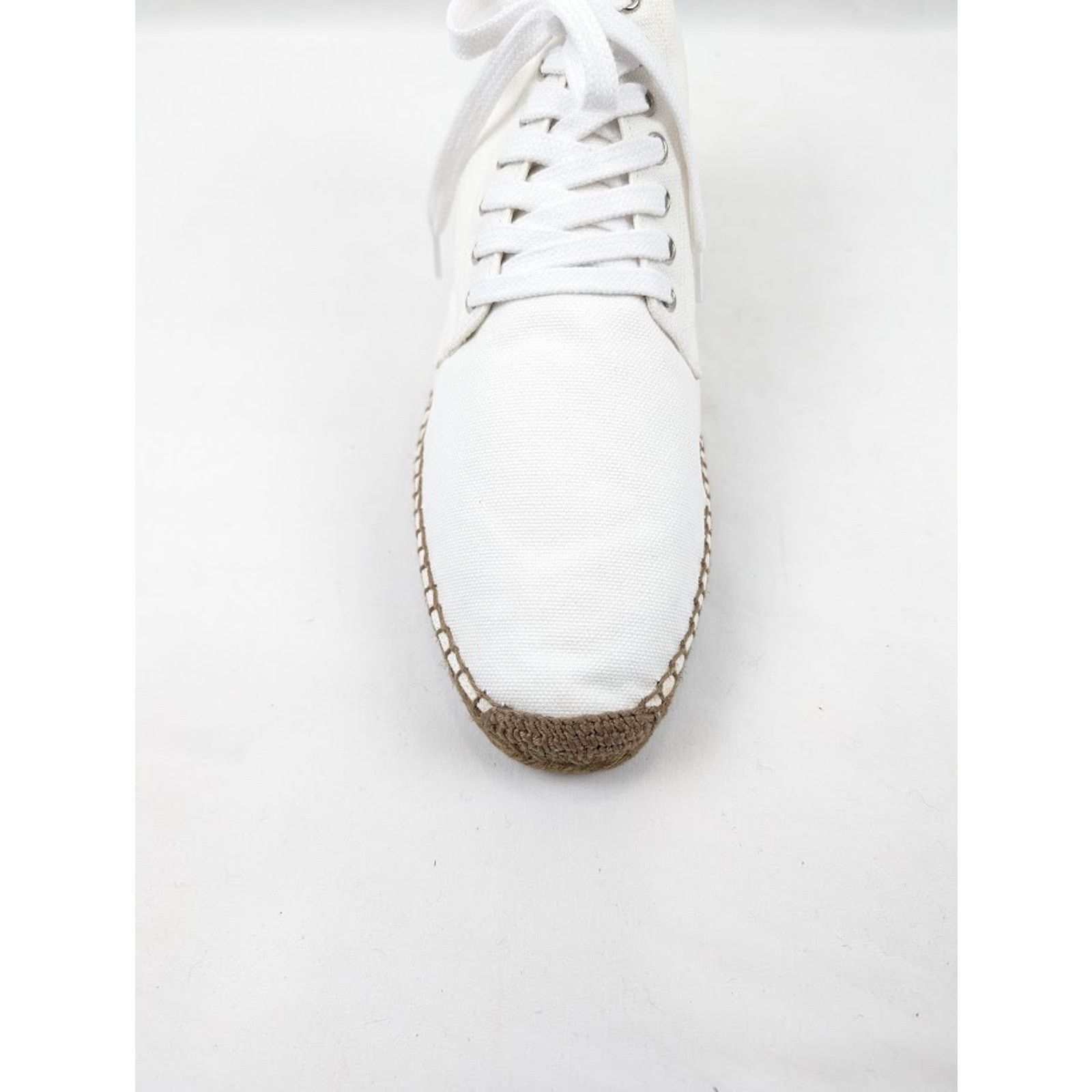 Saint Laurent Paris o1rshd1 Damon High-Top Sneakers in Off-White/Blanc Opti Size US 9 / EU 42 - 6 Thumbnail