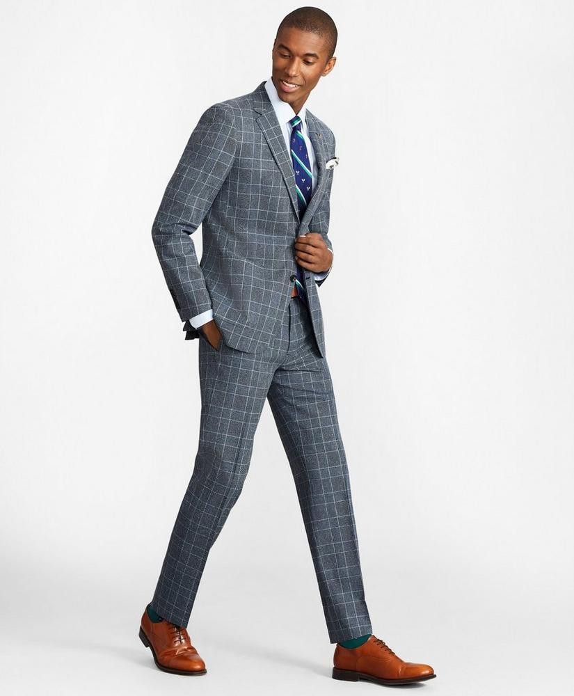 Brooks Brothers MiUSA Wool-silk 1818 Suit Size 38R - 3 Thumbnail