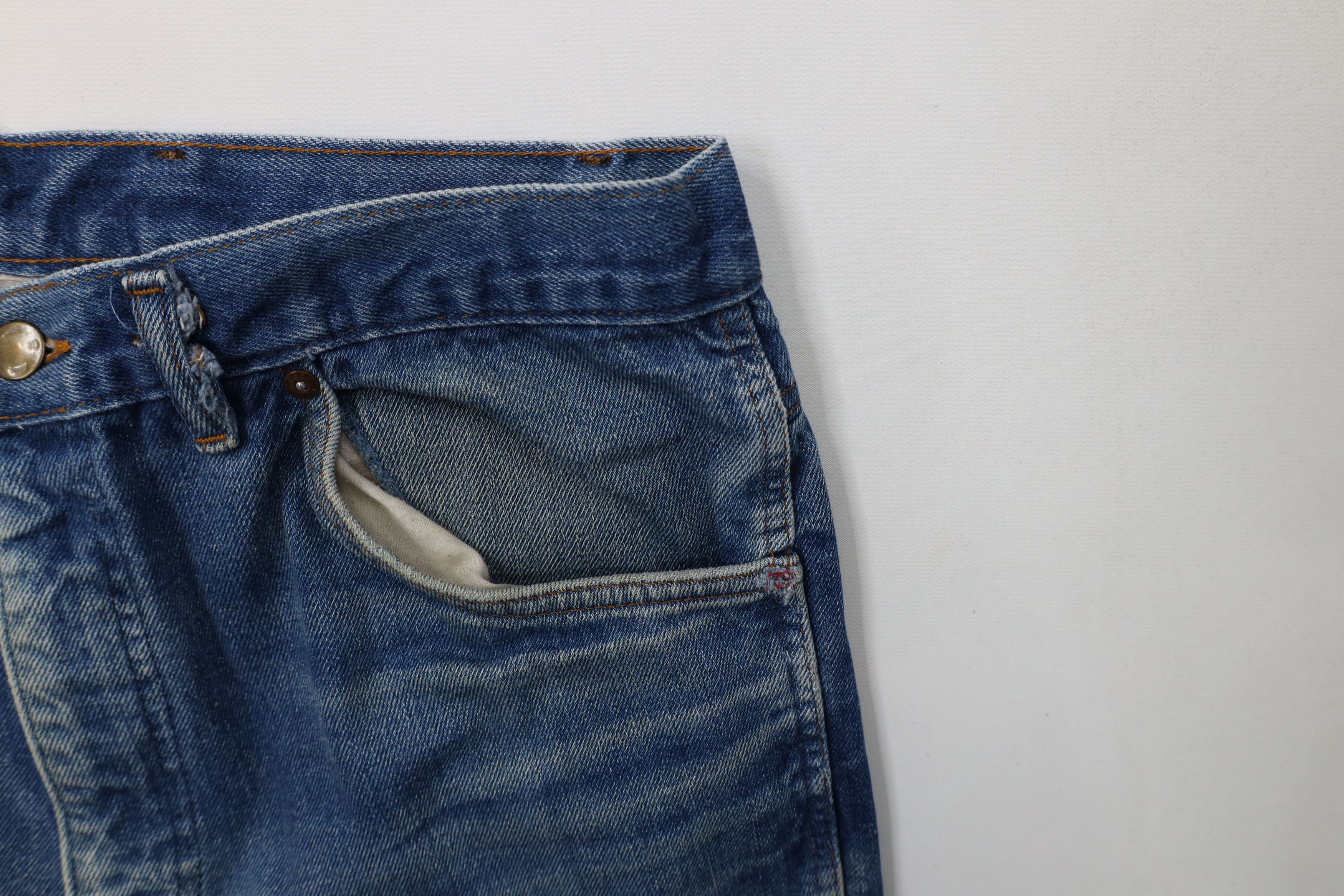 Vintage Vintage 80s 90s Gander Mountain Cloth Lined Wide Leg Jeans Size US 34 / EU 50 - 8 Thumbnail