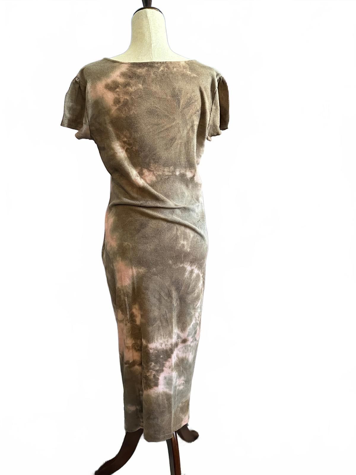 BP. BP. Tie-Dye Ribbed Dress Size L Size L / US 10 / IT 46 - 3 Thumbnail