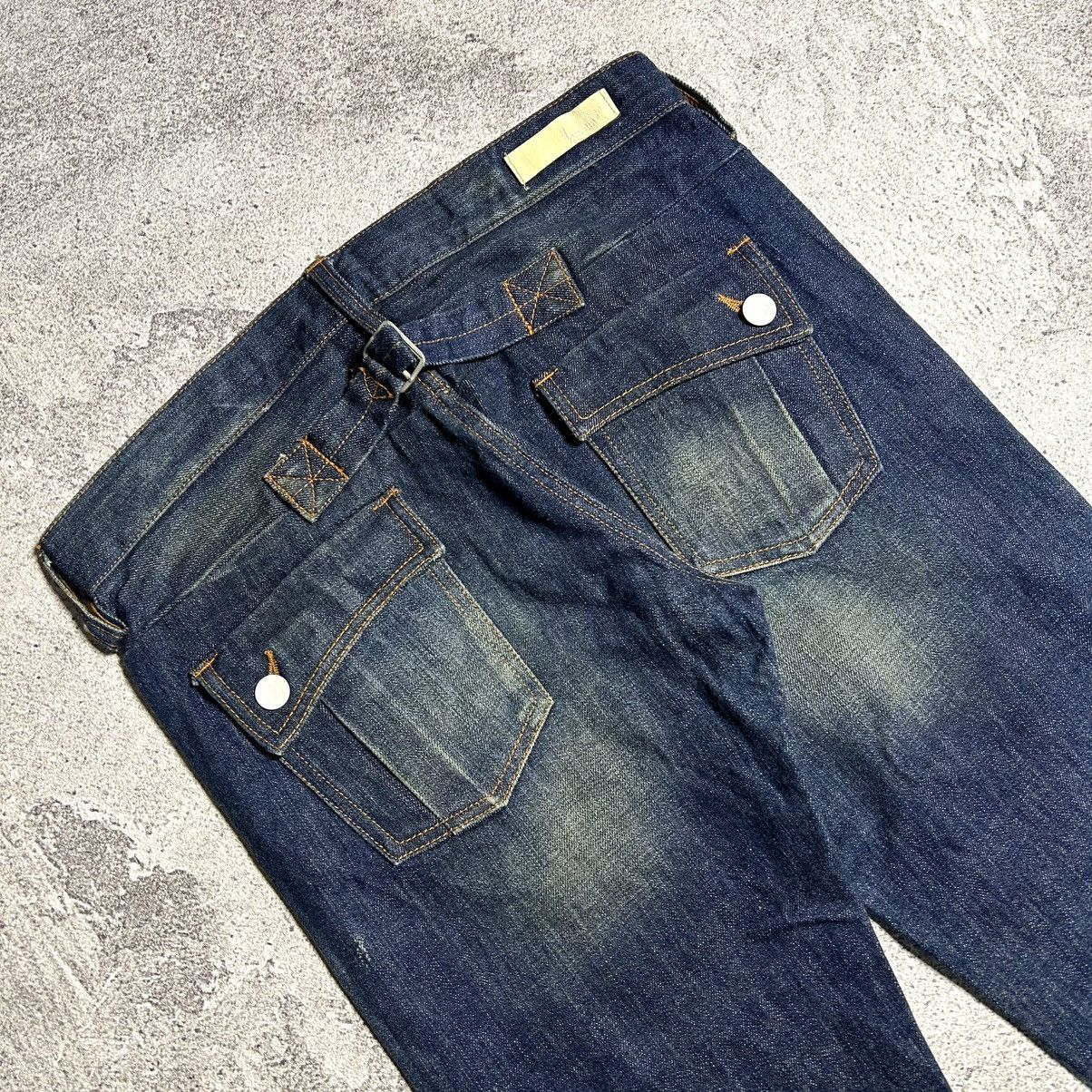 Japanese Brand Vintage Denim Flared Hummel Size US 29 - 11 Thumbnail