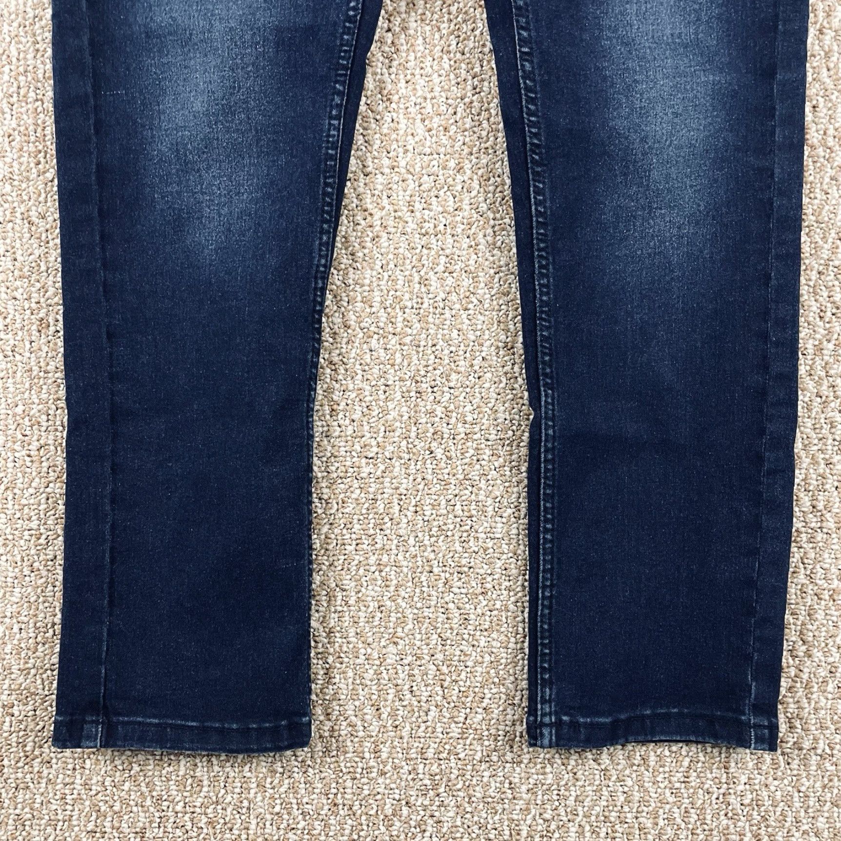 Vintage The Perfect Jean NYC Jeans Mens 31x28 Denim Blue Slim Skinny Fit 5-Pocket Jeans Men Size US 31 - 2 Thumbnail