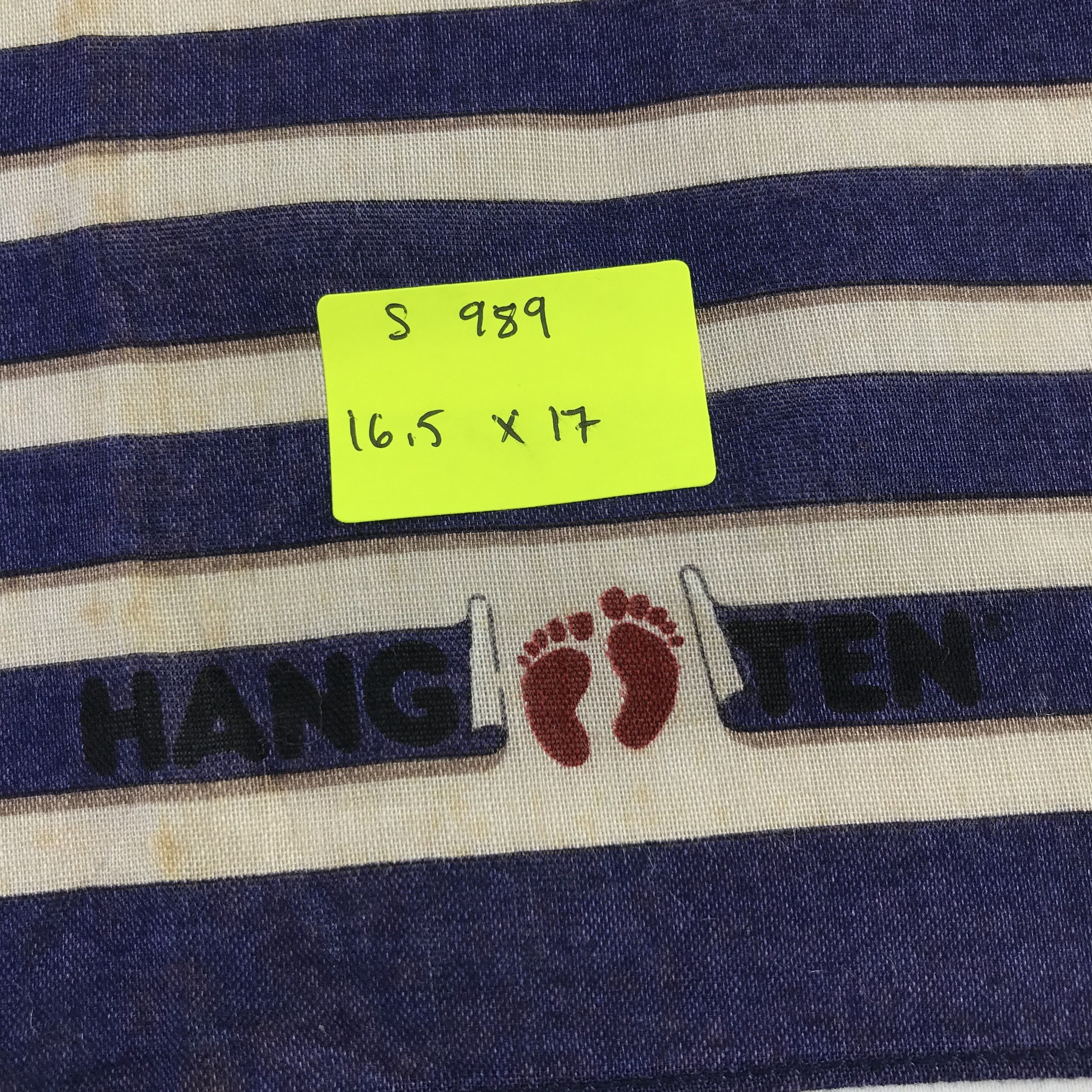 Hang Ten × Vintage Hang Ten Bandana / Handkerchief / Neckerchief - S989 Size ONE SIZE - 5 Thumbnail