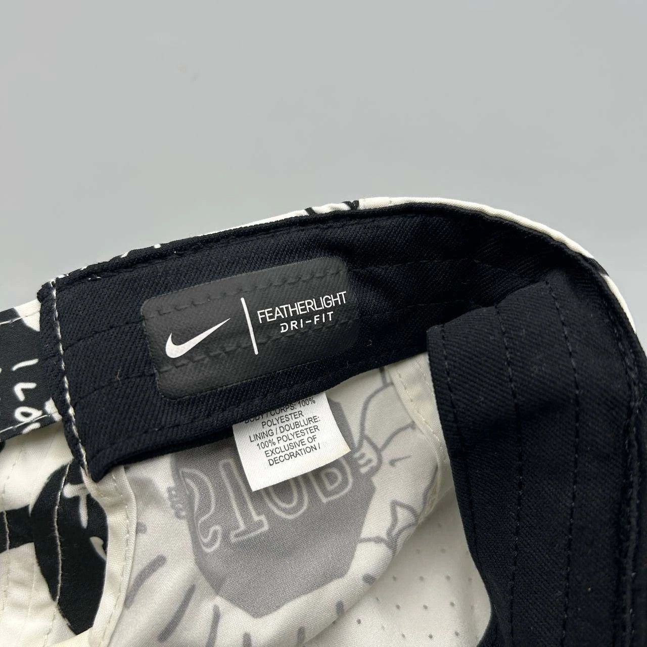 Nike Nike Featherlight Hat Men Dri Fit Strap Back Cap Nathan Bell Size ONE SIZE - 3 Thumbnail