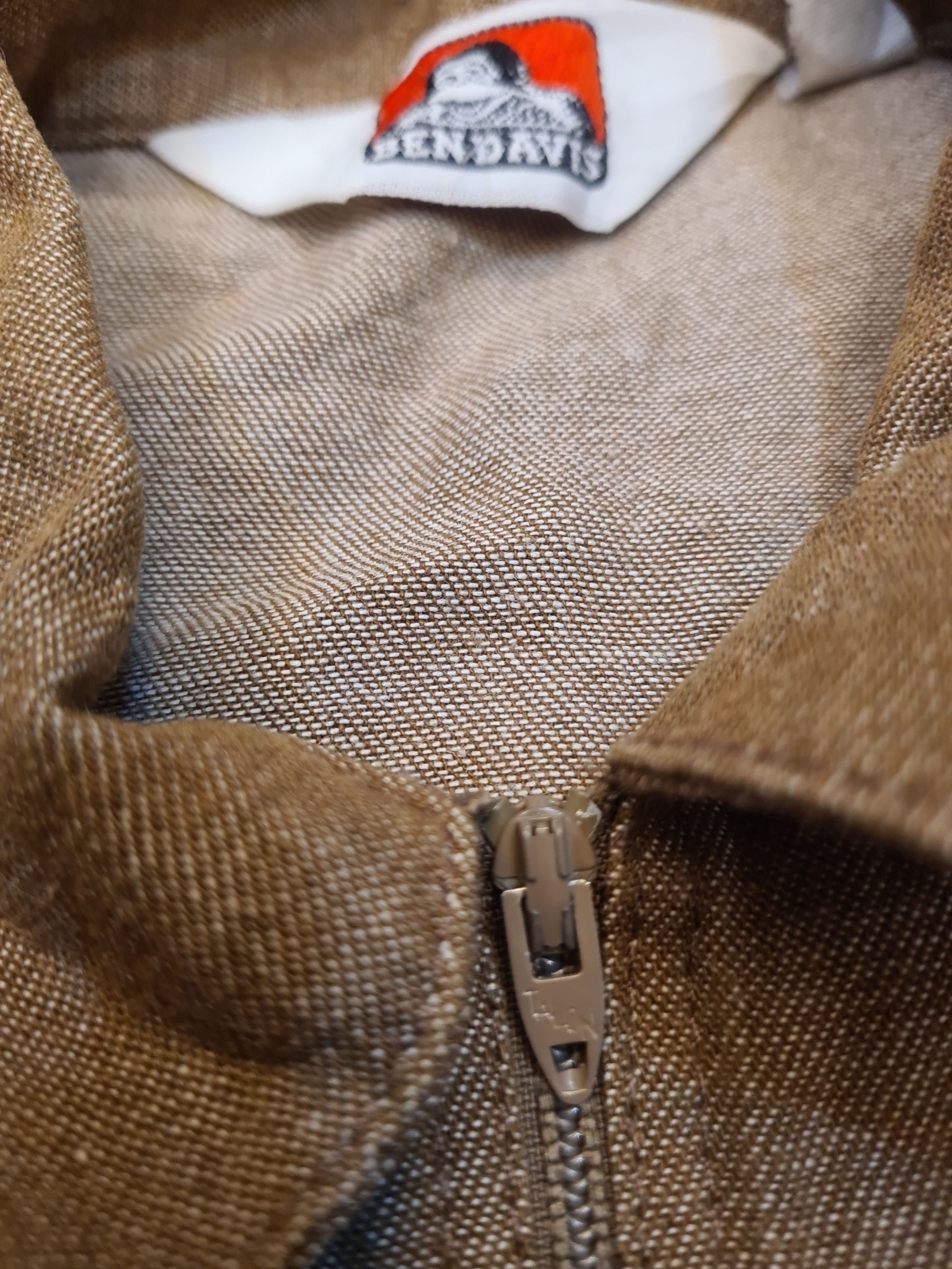 Ben Davis × Vintage Vintage Ben davis workshirt talon zipper streetwear Size US M / EU 48-50 / 2 - 2 Thumbnail