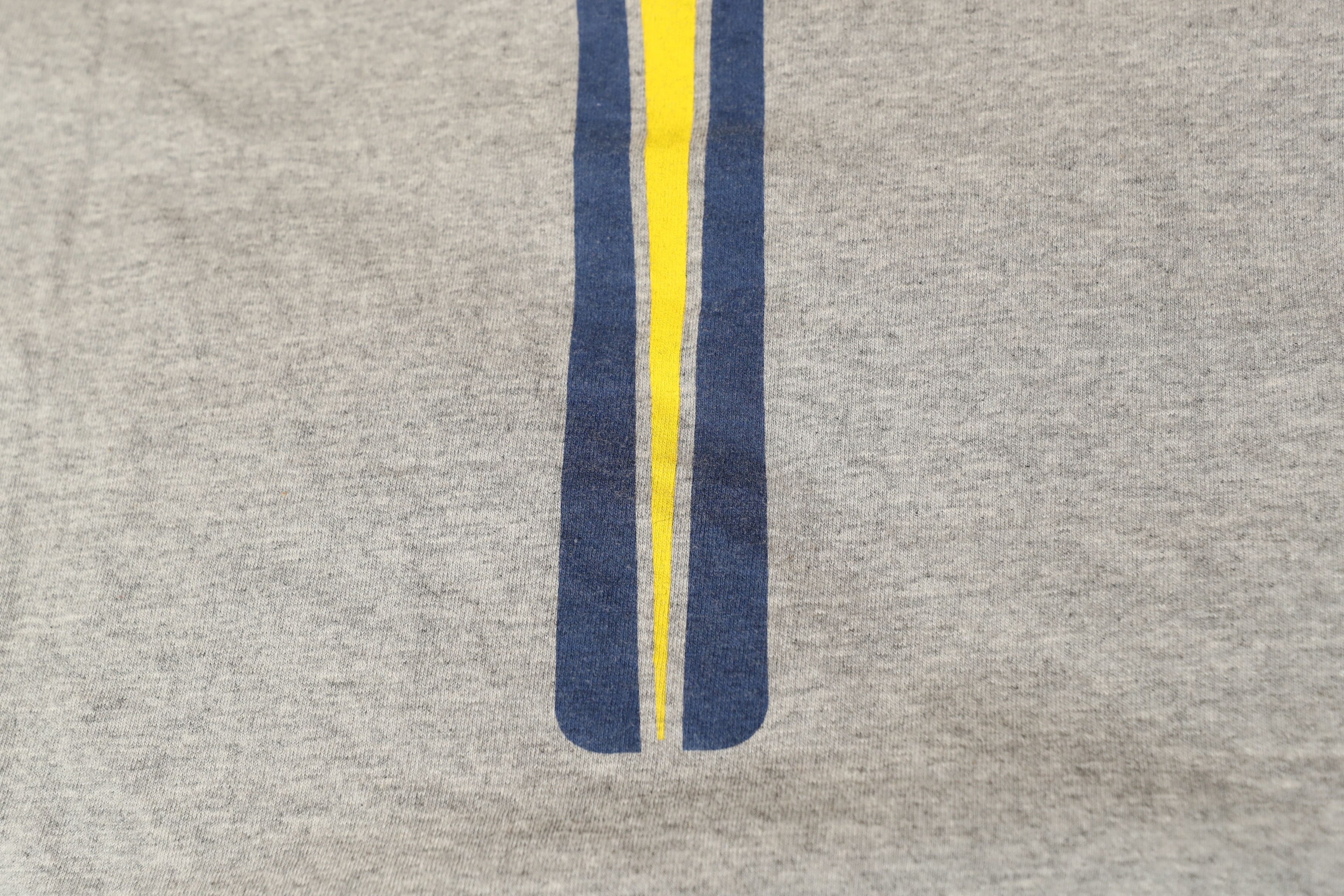 Nike Nike Y2K 90s Nike Grey Ringer Tee (XXL) Size US XXL / EU 58 / 5 - 11 Thumbnail