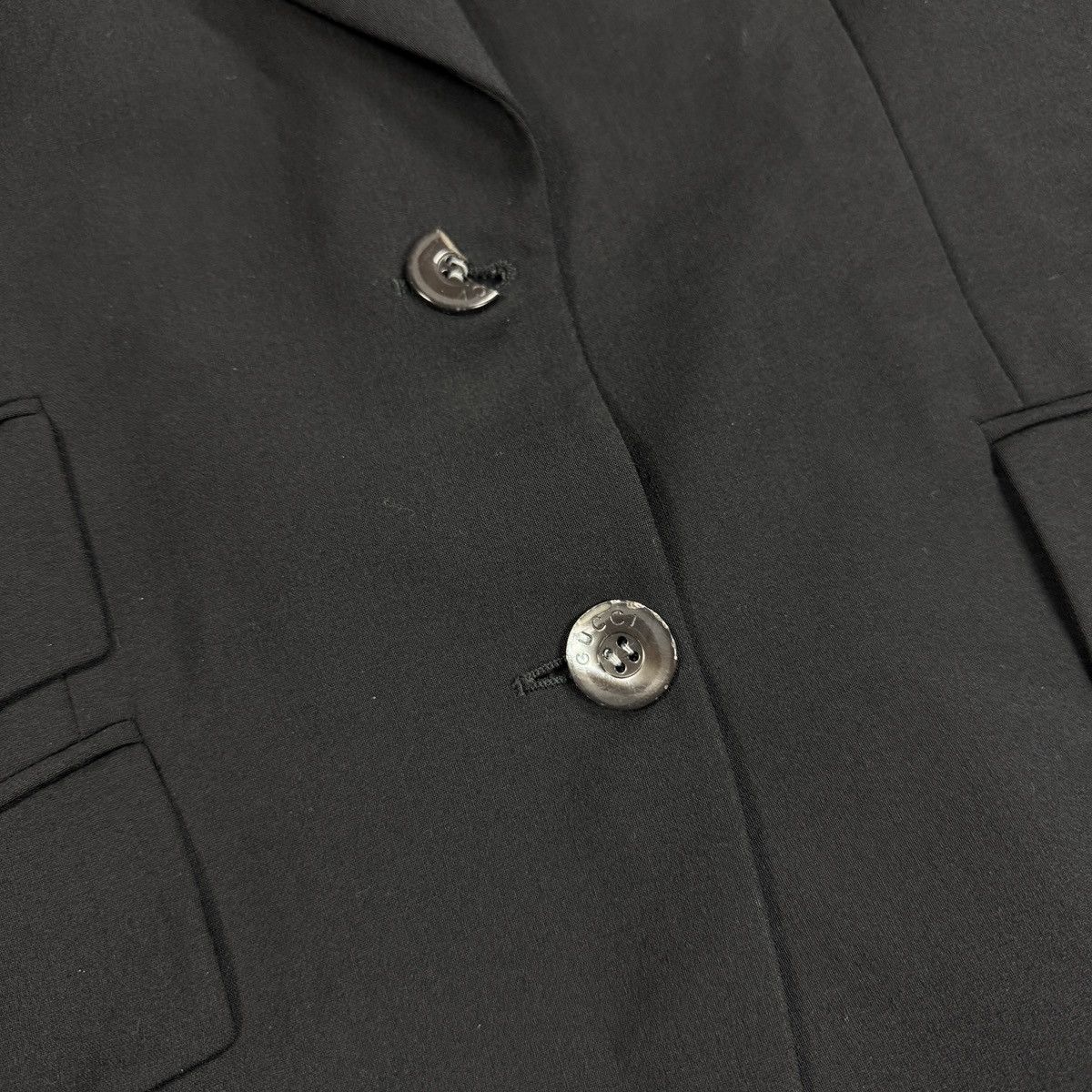 Gucci Gucci - 2000’s Triple Pockets Blazer Size M / US 6-8 / IT 42-44 - 3 Thumbnail