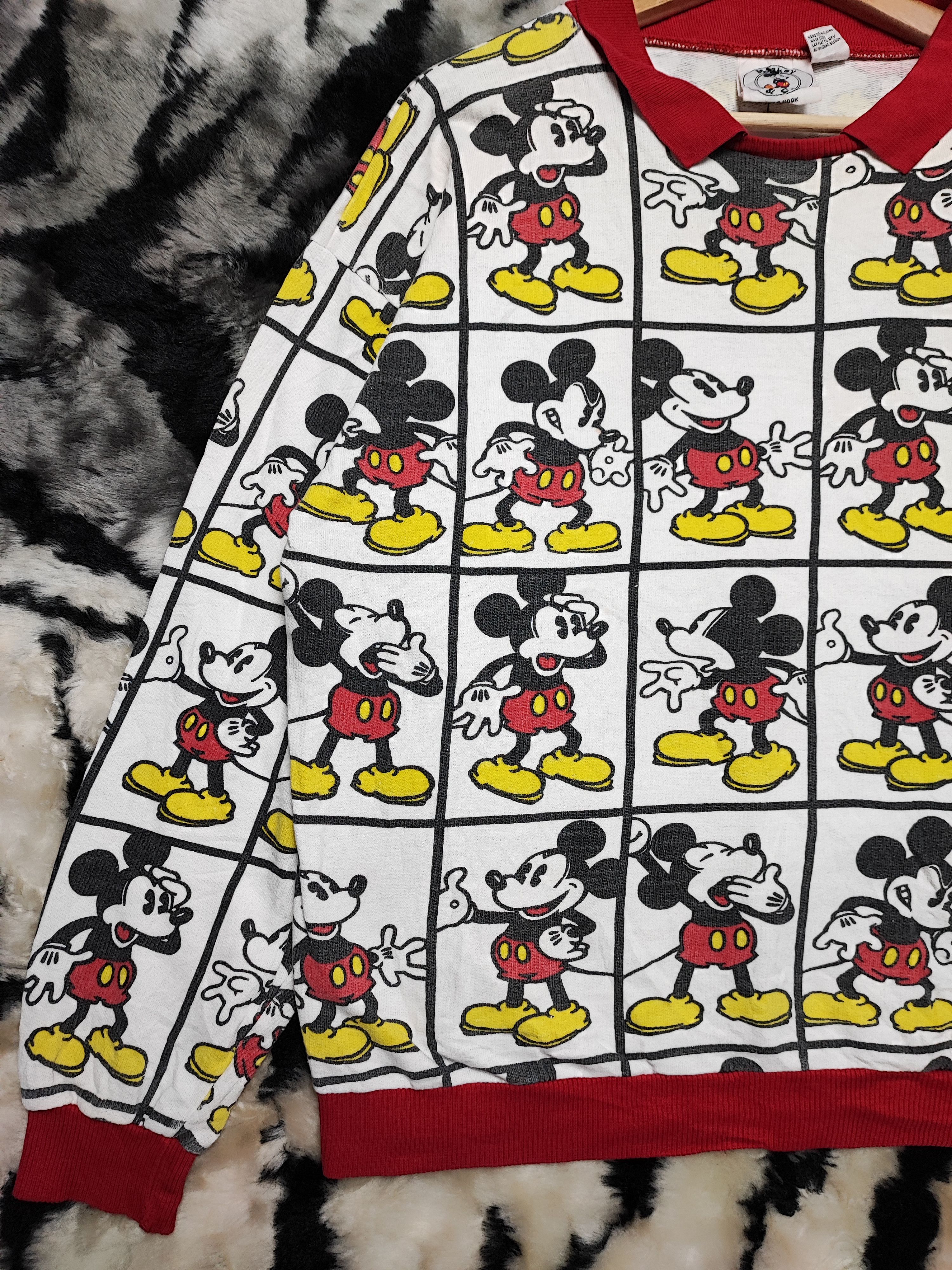 Mickey Mouse × Too Cute Guetta Bros. Mickey Mouse Sweatshirt Size S / US 4 / IT 40 - 4 Thumbnail